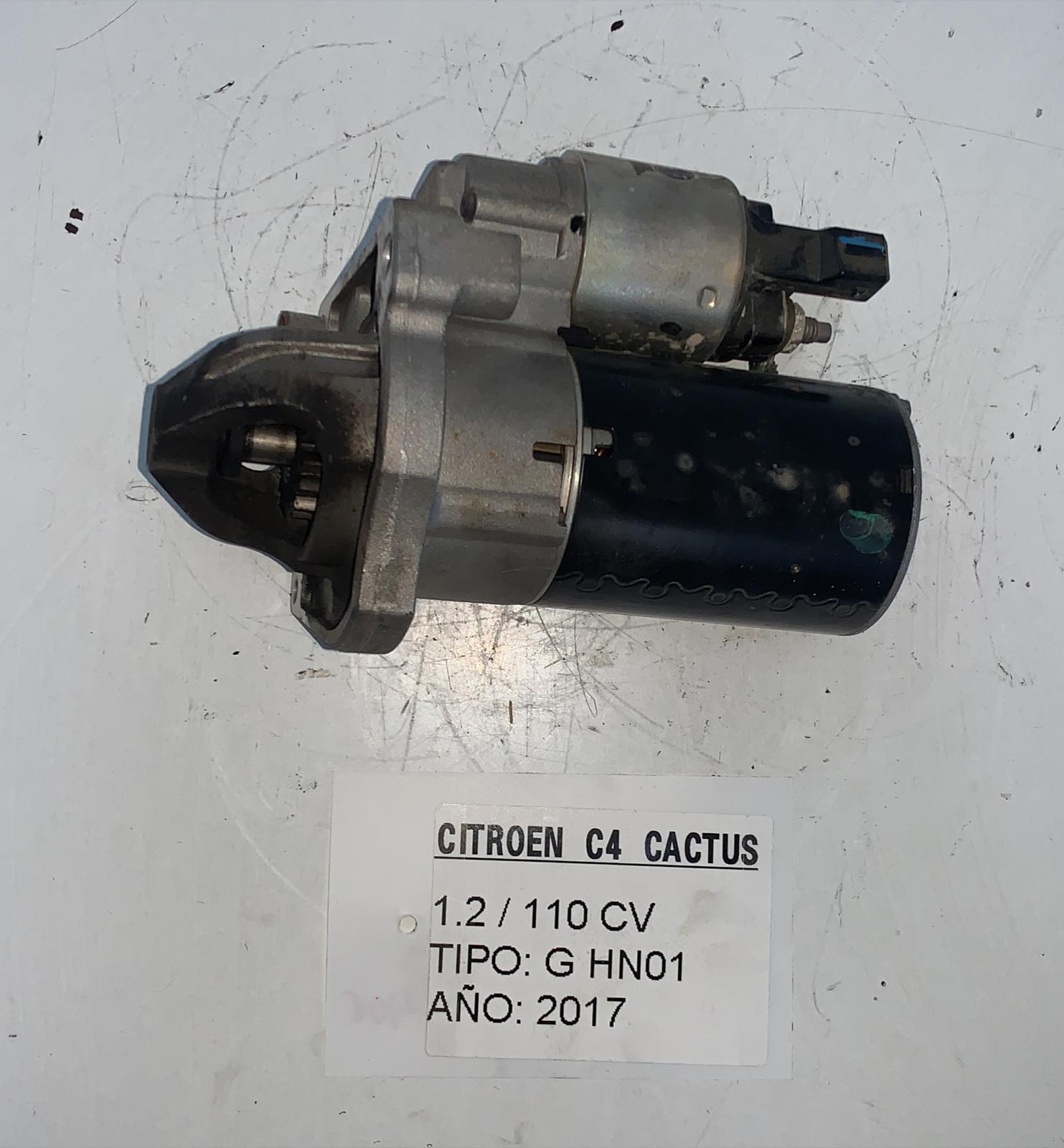 CITROËN C4 Cactus 1 generation (2014-2024) Starter Motor 9674077280, 6F60936PTC, VALEO 18918407