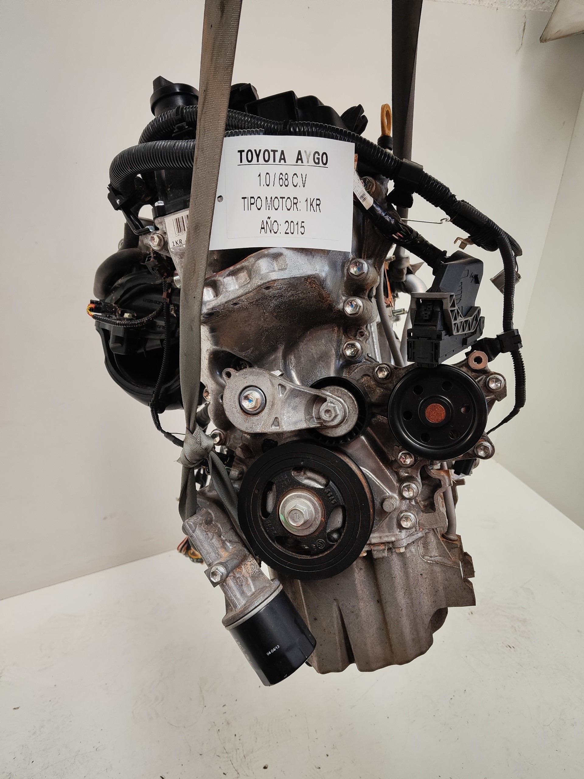 TOYOTA Aygo 1 generation (2005-2014) Engine 1KR, 7868034 25356490