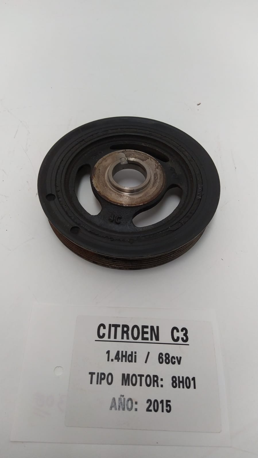 CITROËN C1 1 generation (2005-2016) Crankshaft Pulley 0515T3 18906568