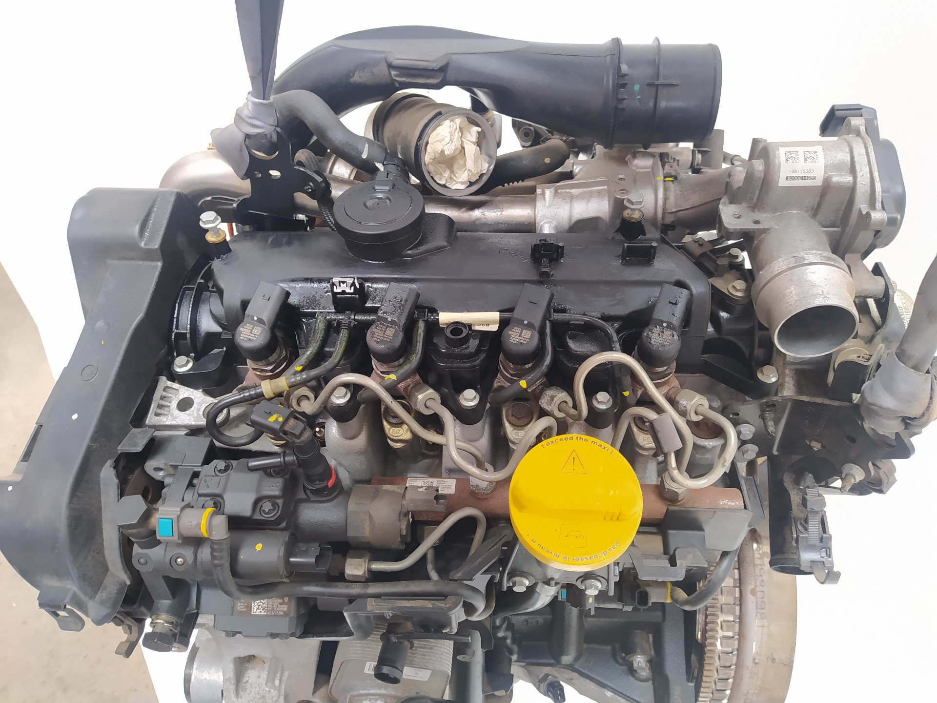 RENAULT Scenic 3 generation (2009-2015) Engine K9KN837 18840775