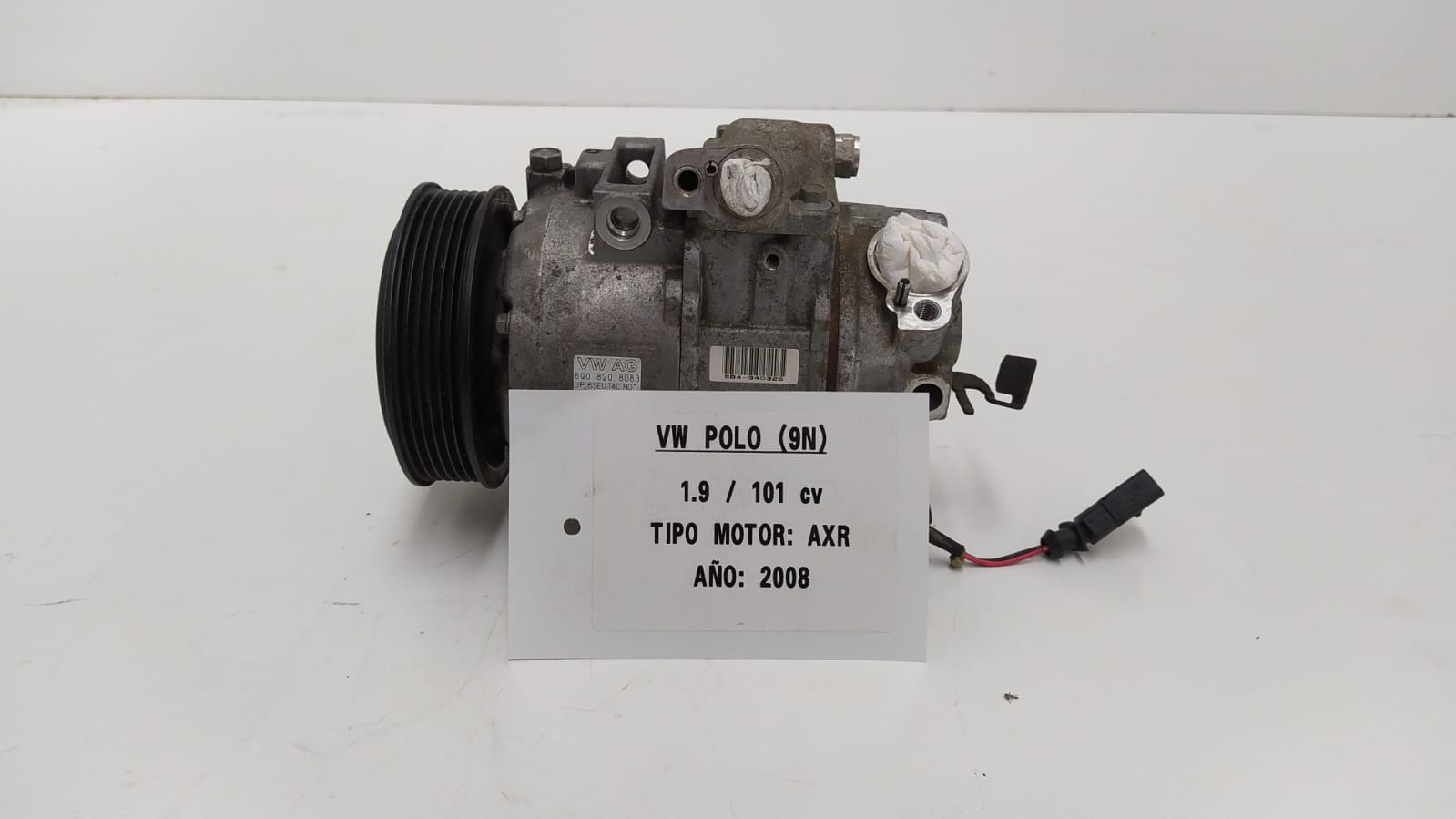 TOYOTA Polo 4 generation (2001-2009) Air Condition Pump 6Q0820808B, 6SEU14C, DENSO 18950542