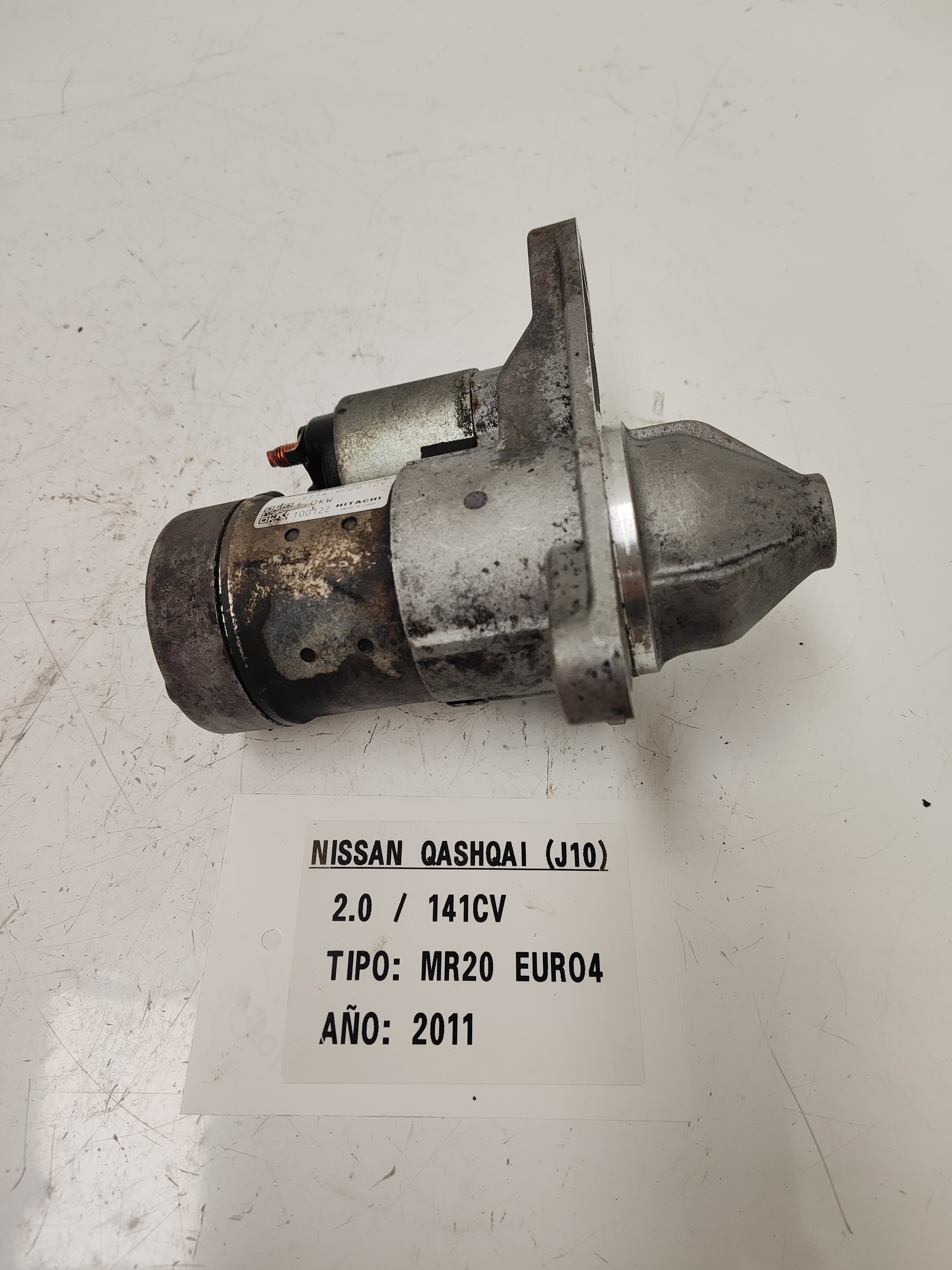 NISSAN Qashqai 1 generation (2007-2014) Starter Motor 23300EN20B 25101137