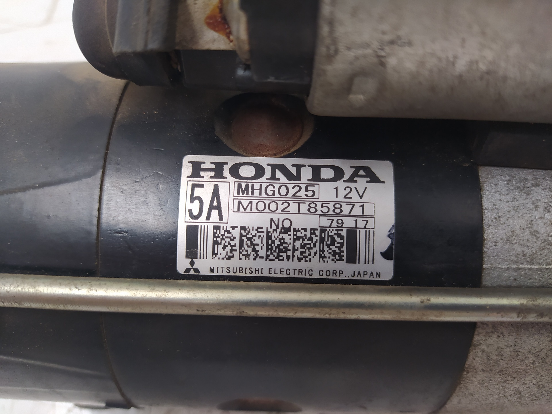 HONDA Civic 8 generation (2005-2012) Стартер M002T85871,MHG025 18819369