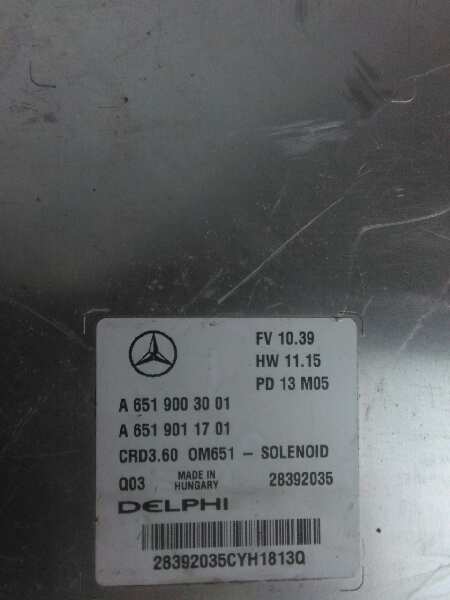 MERCEDES-BENZ CLA-Class C117 (2013-2016) Motorkontrolenhed ECU A6519003001,DELPHI 18855876