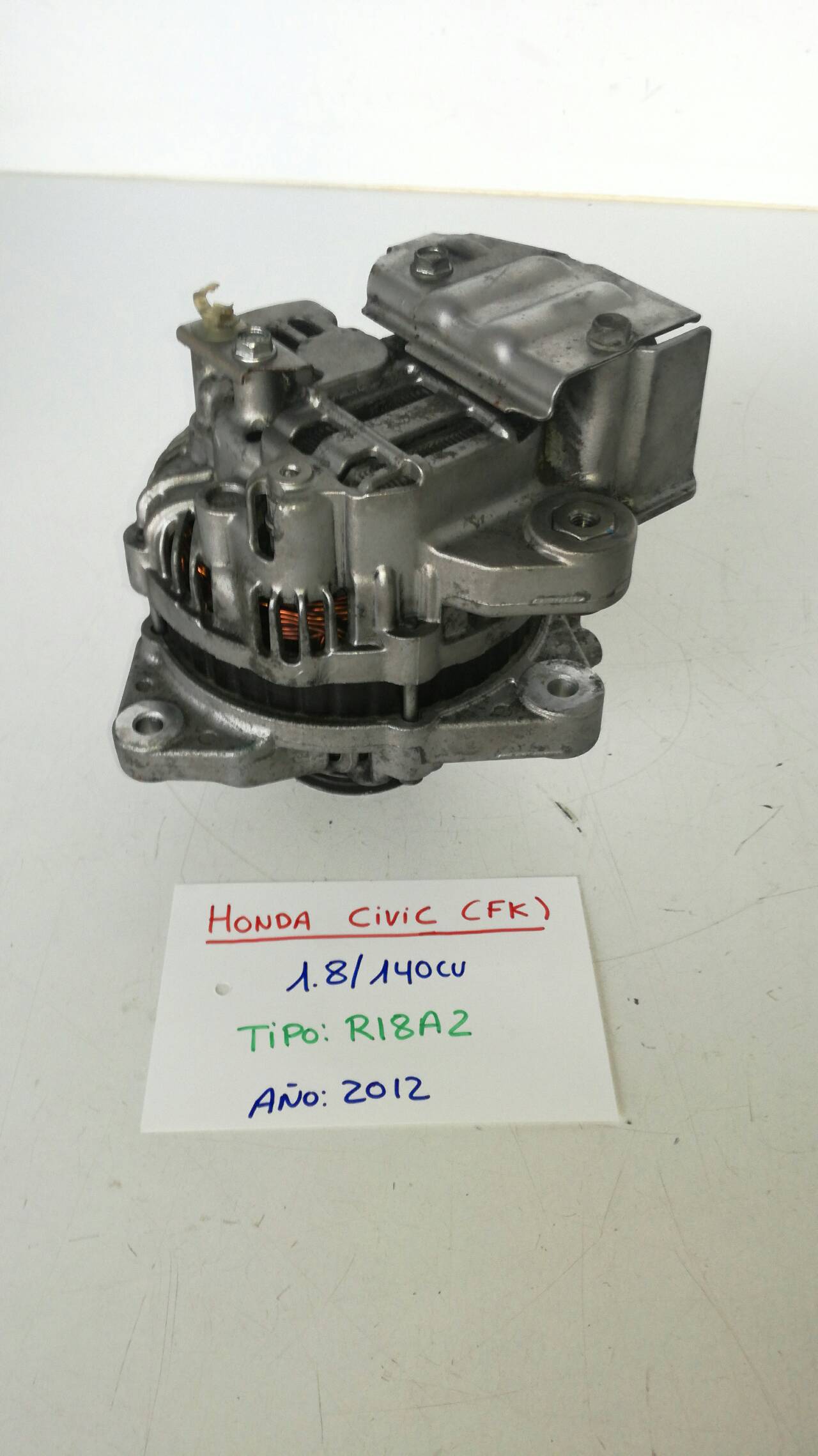 HONDA Civic 8 generation (2005-2012) Генератор A2TC1391ZE, AHGA67 18943200