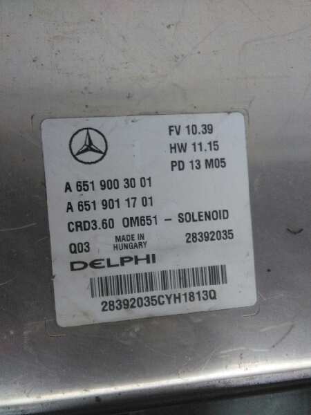 MERCEDES-BENZ CLA-Class C117 (2013-2016) Motorkontrolenhed ECU A6519003001,DELPHI 18855876