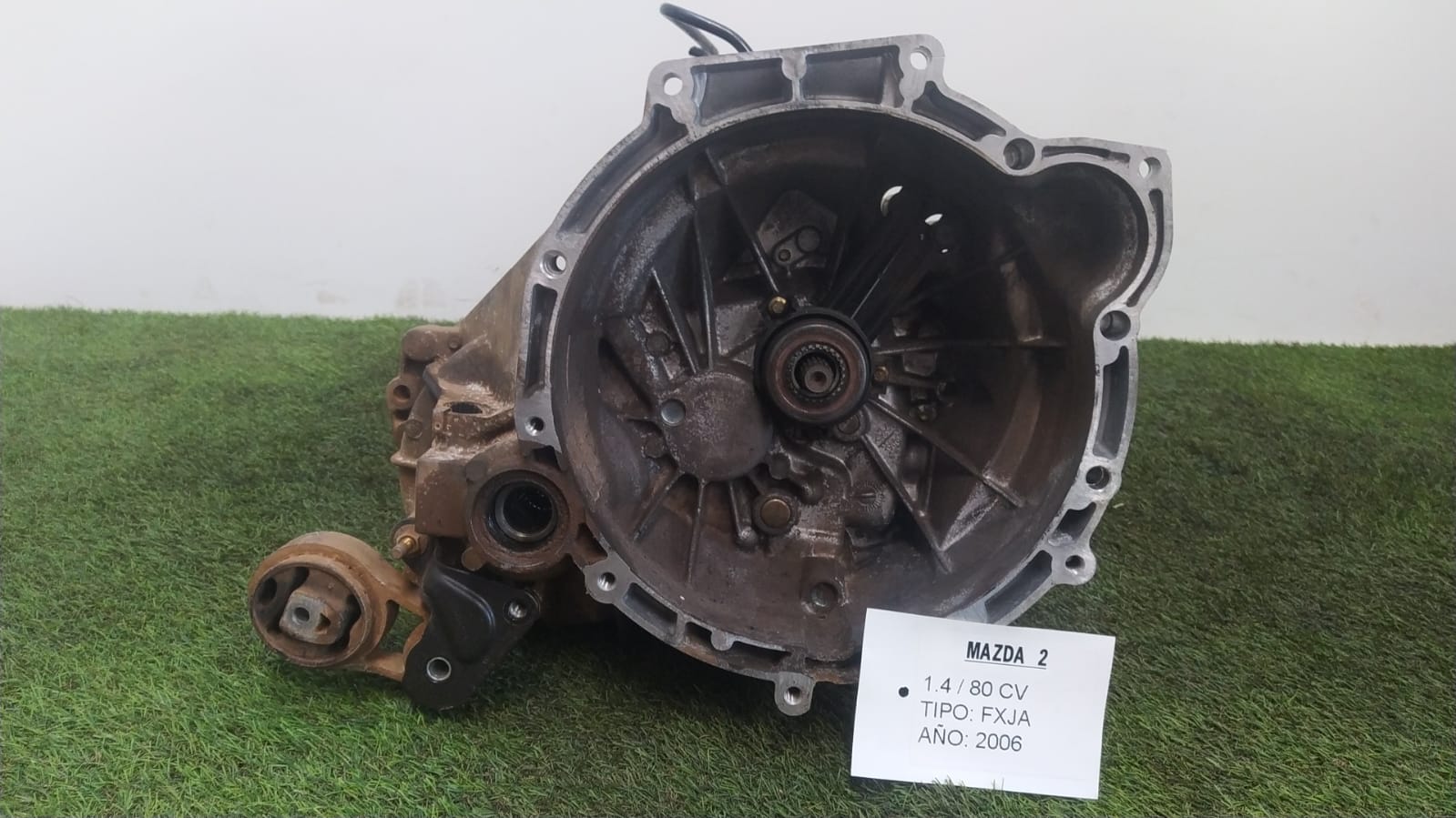 MAZDA 2 1 generation (2003-2007) Коробка передач 2N1R,T6TC1,98WT7F096AC 18966297