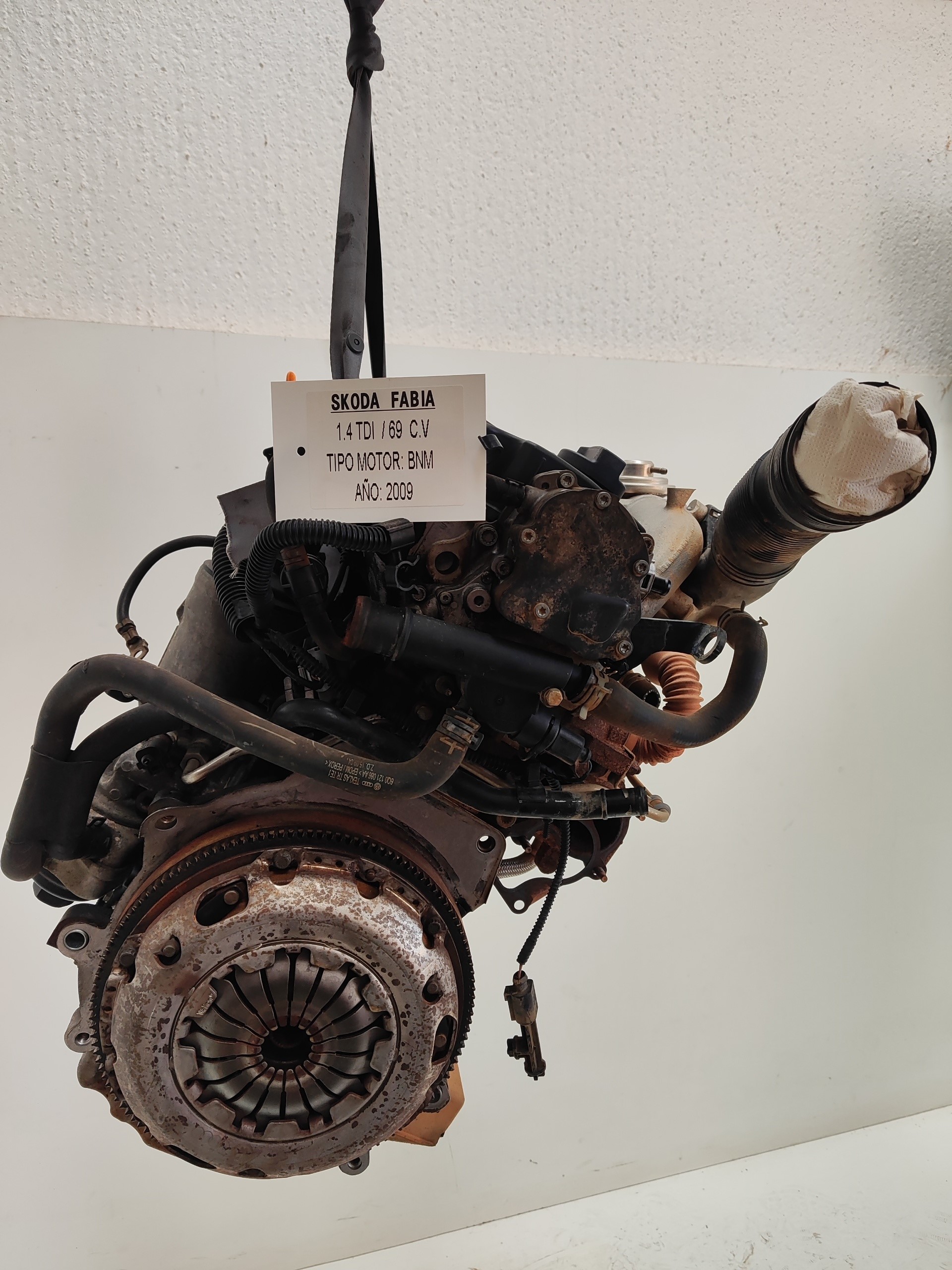 SKODA Fabia 2 generation  (2010-2014) Двигатель BNM, BNM243106 25101188