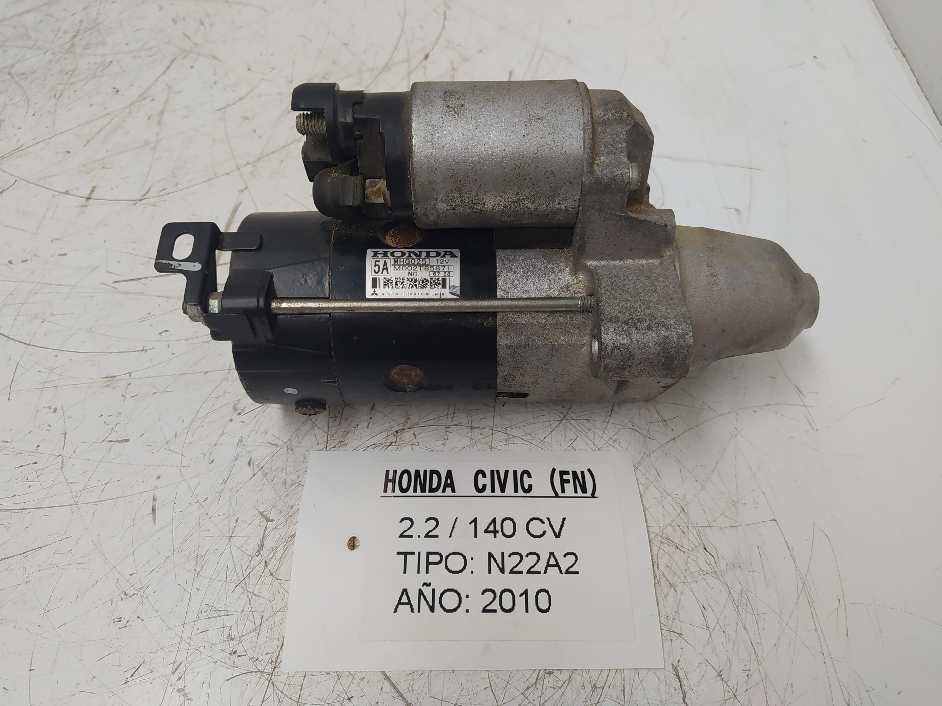 HONDA Civic 8 generation (2005-2012) Starter Motor M002T85871,MHG025 18826200