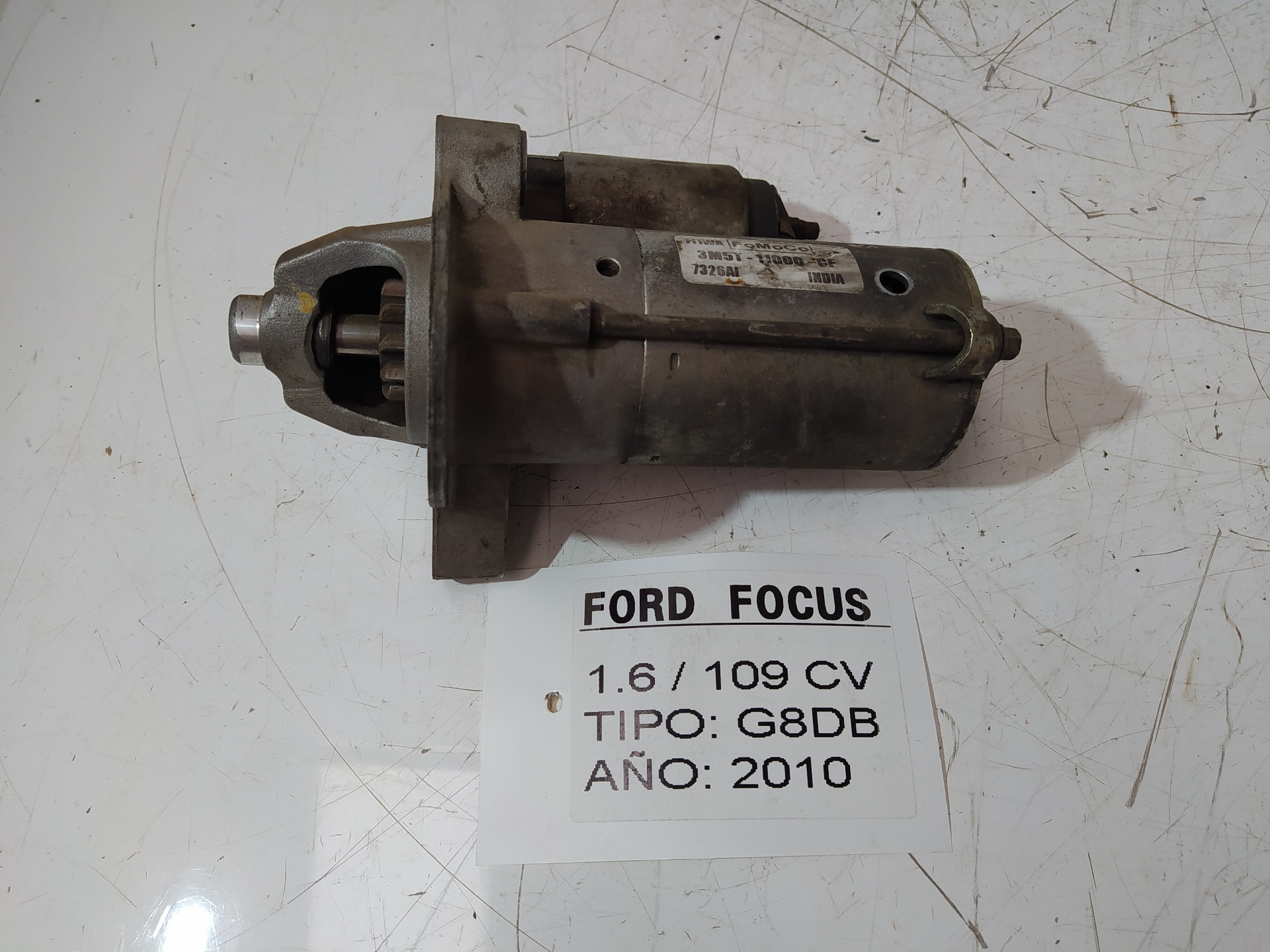 PEUGEOT Focus 2 generation (2004-2011) Startmotor 3M5T11000CF,7326AI,FOMOCO 18834059