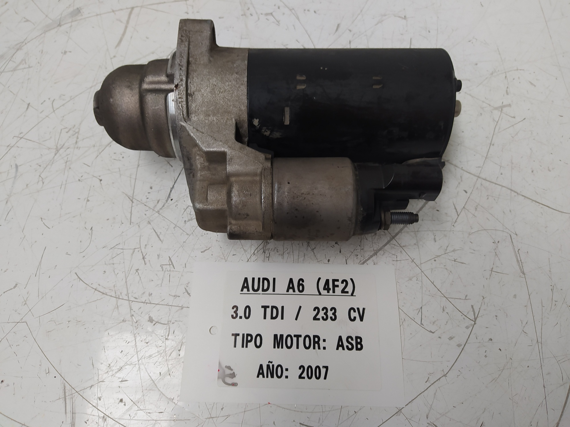 AUDI A6 C6/4F (2004-2011) Käynnistysmoottori 0001109253 22887104