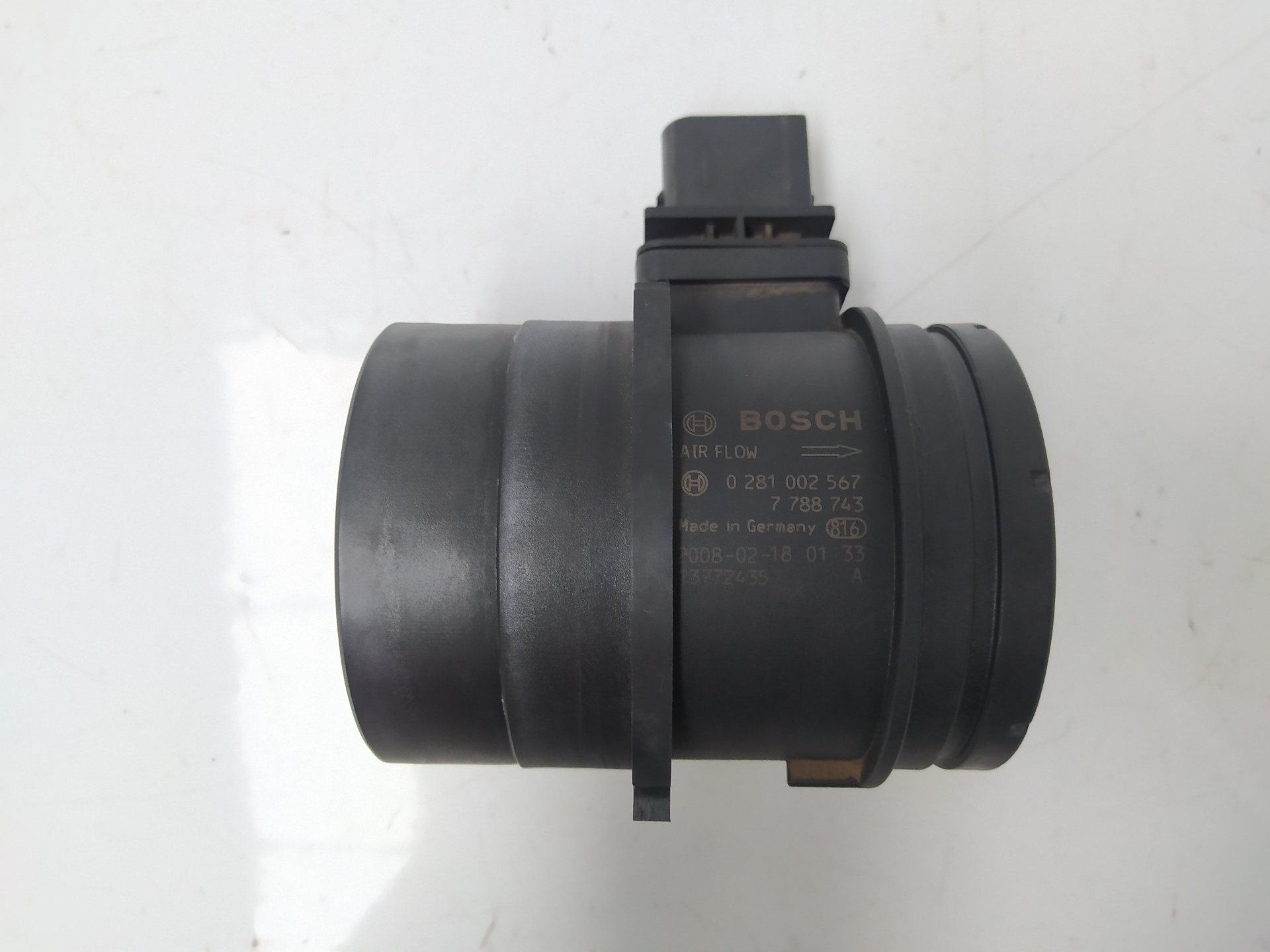 CHEVROLET Megane 3 generation (2008-2020) Mass Air Flow Sensor MAF 0281002567, 7788743 22880395