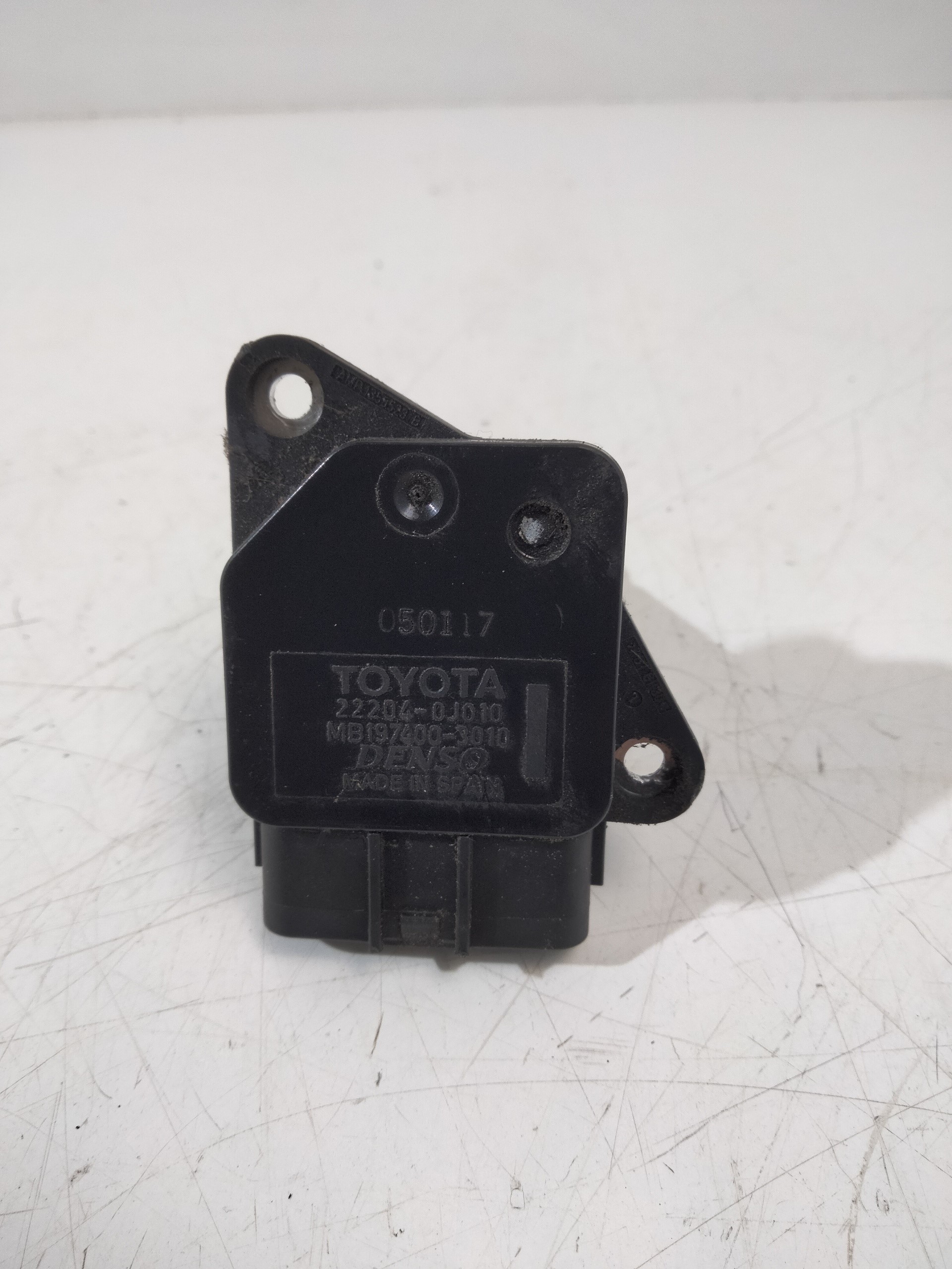 AUDI Yaris 1 generation (1999-2005) Gaisa plūsmas mērītājs 222040J010, MB1974003010 18969882