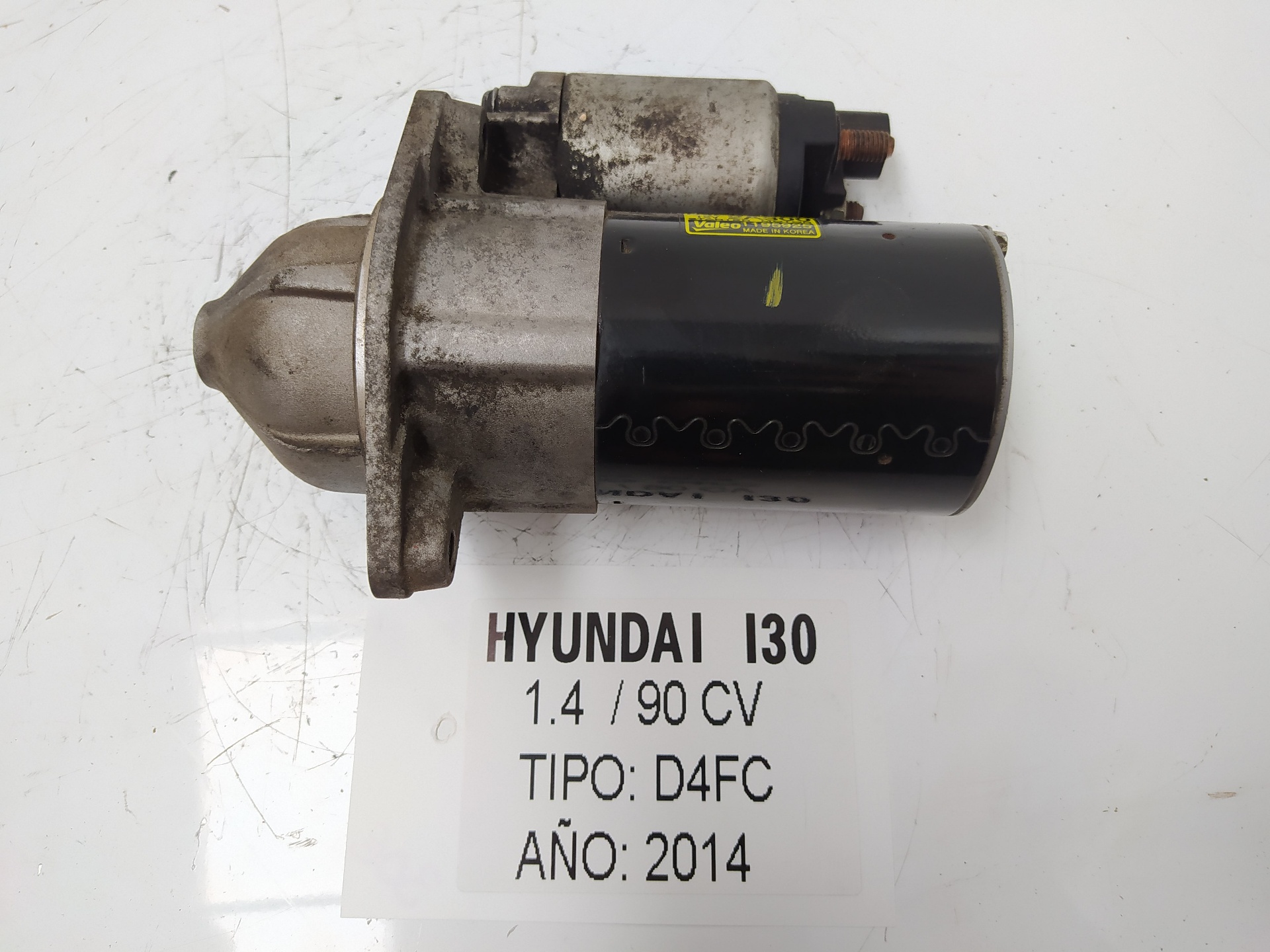 HYUNDAI i30 GD (2 generation) (2012-2017) Starter Motor 361002A300 18836111