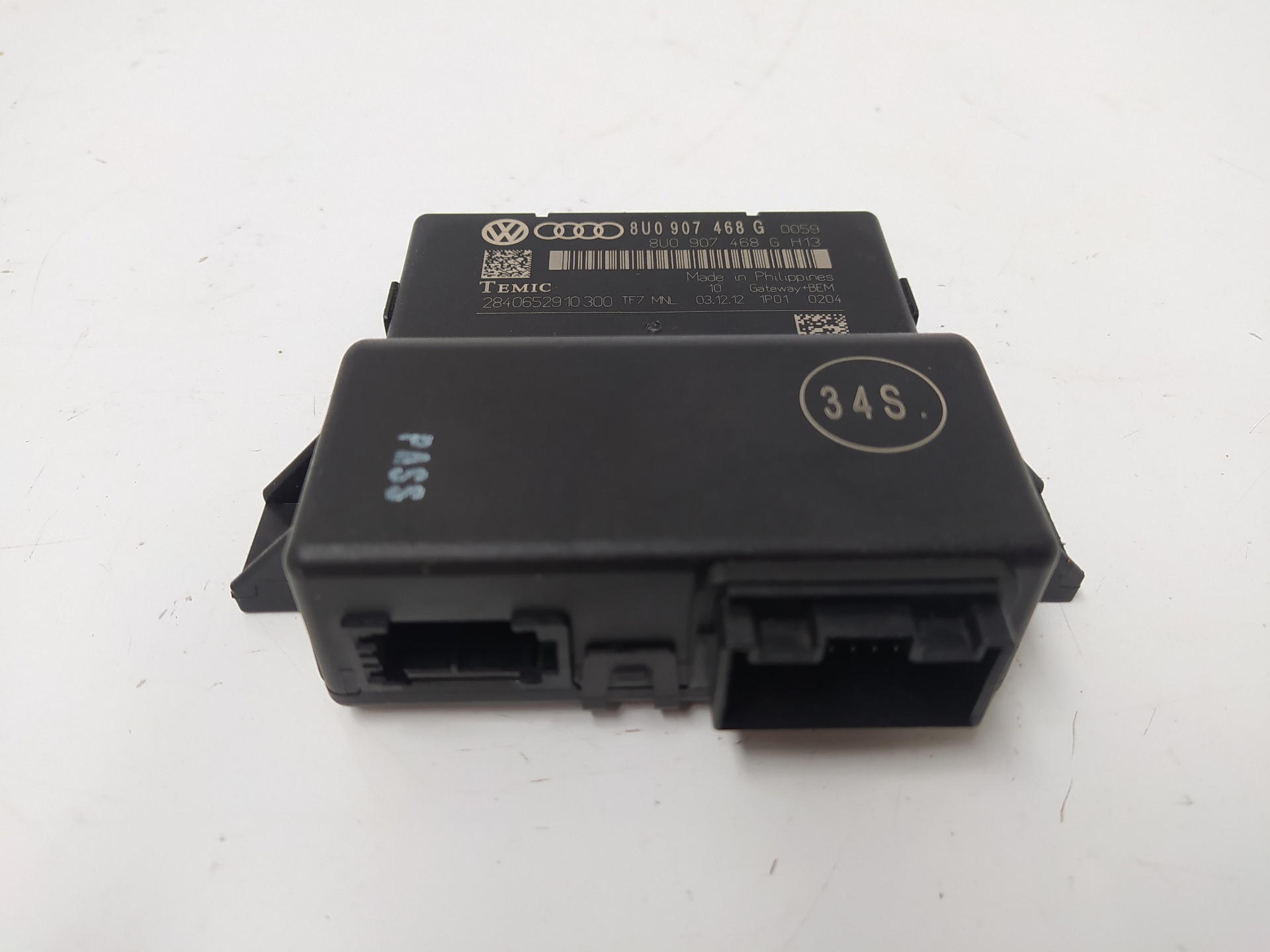 AUDI Q3 8U (2011-2020) Other Control Units 8U0907468G 25449183