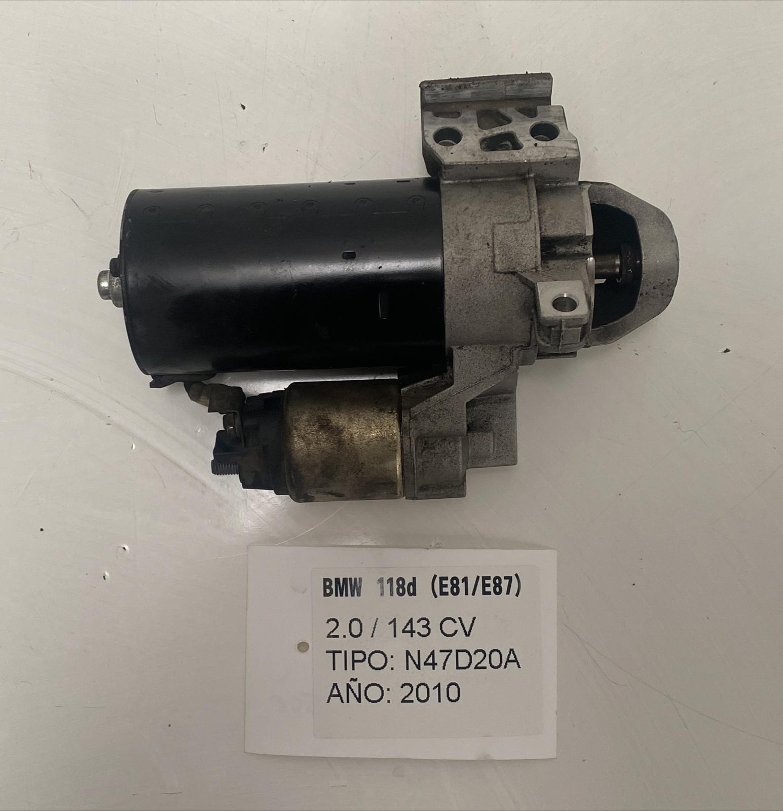 BMW 1 Series E81/E82/E87/E88 (2004-2013) Starter Motor 0001139002,12417812034 18989231