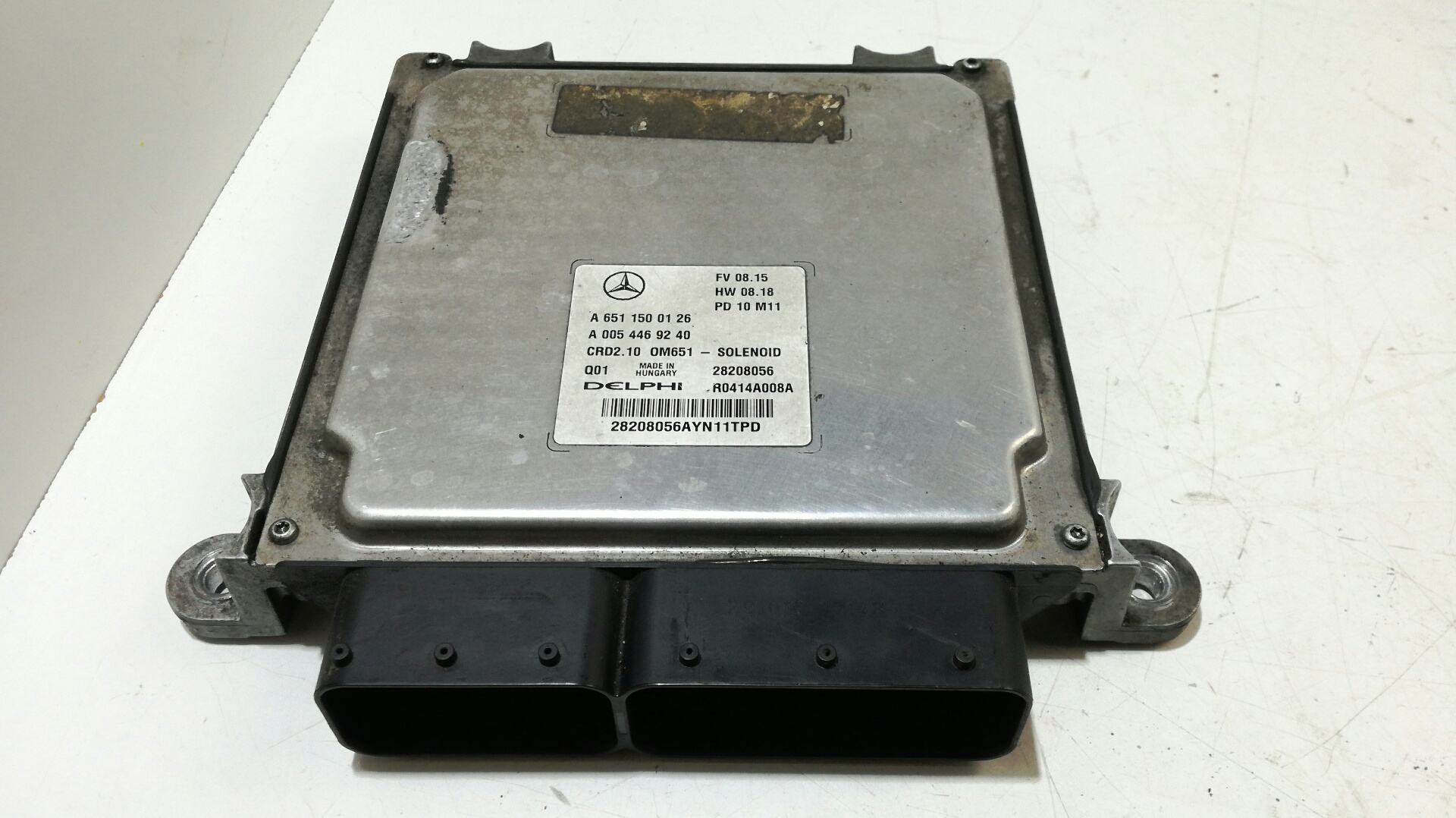 MERCEDES-BENZ C-Class W204/S204/C204 (2004-2015) Engine Control Unit ECU A6511500126, A0054469240, DELPHI 18971857