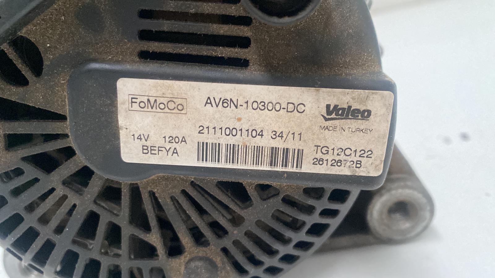 VOLKSWAGEN Fiesta 5 generation (2001-2010) Ģenerators AV6N10300DC, 2111001104, VALEO 18834643