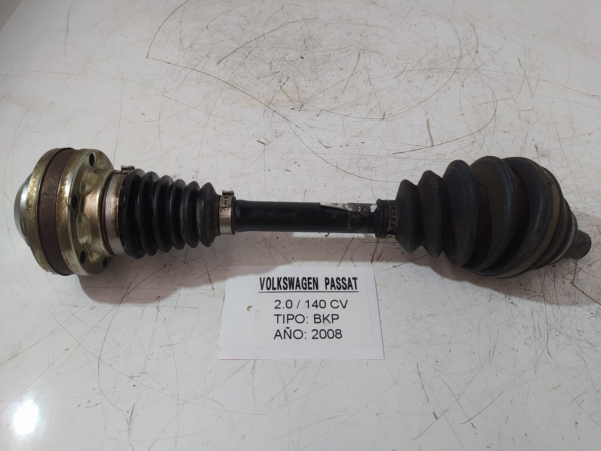 CHEVROLET Passat B6 (2005-2010) Front Left Driveshaft 1K0407271BJ 20596685