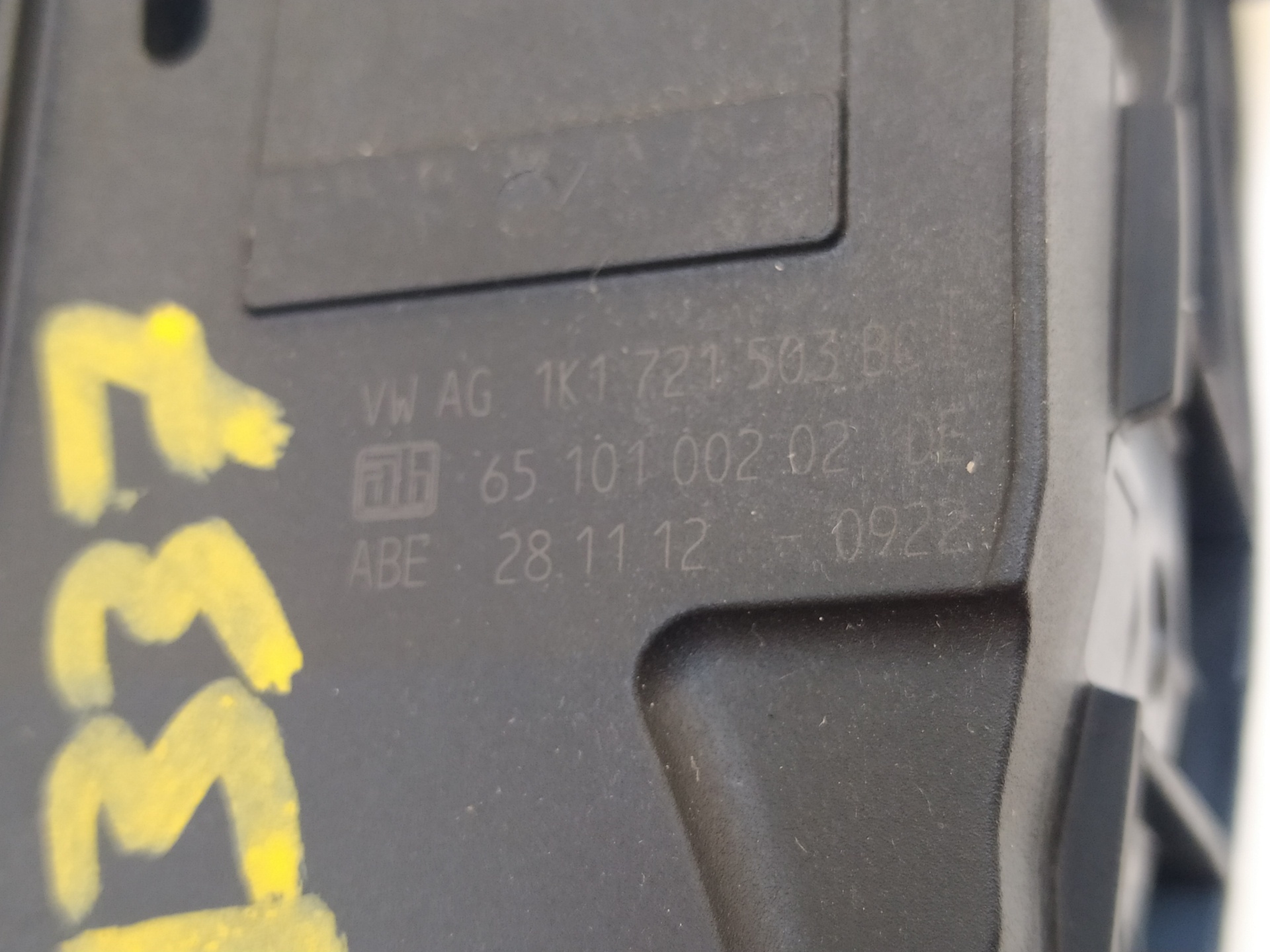 AUDI Q3 8U (2011-2020) Педаль газа 1K1721503BC 25449170