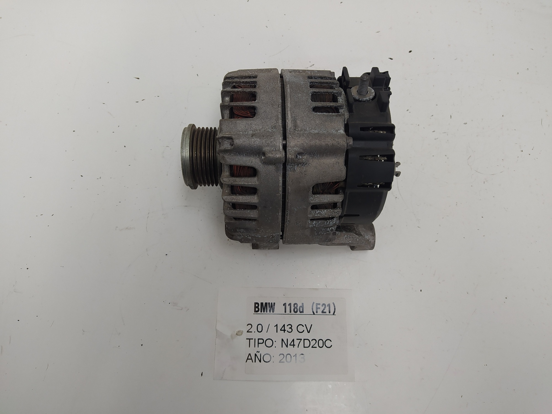 BMW 1 Series F20/F21 (2011-2020) Alternator FG18D111, VALEO, 2617511A 18917543