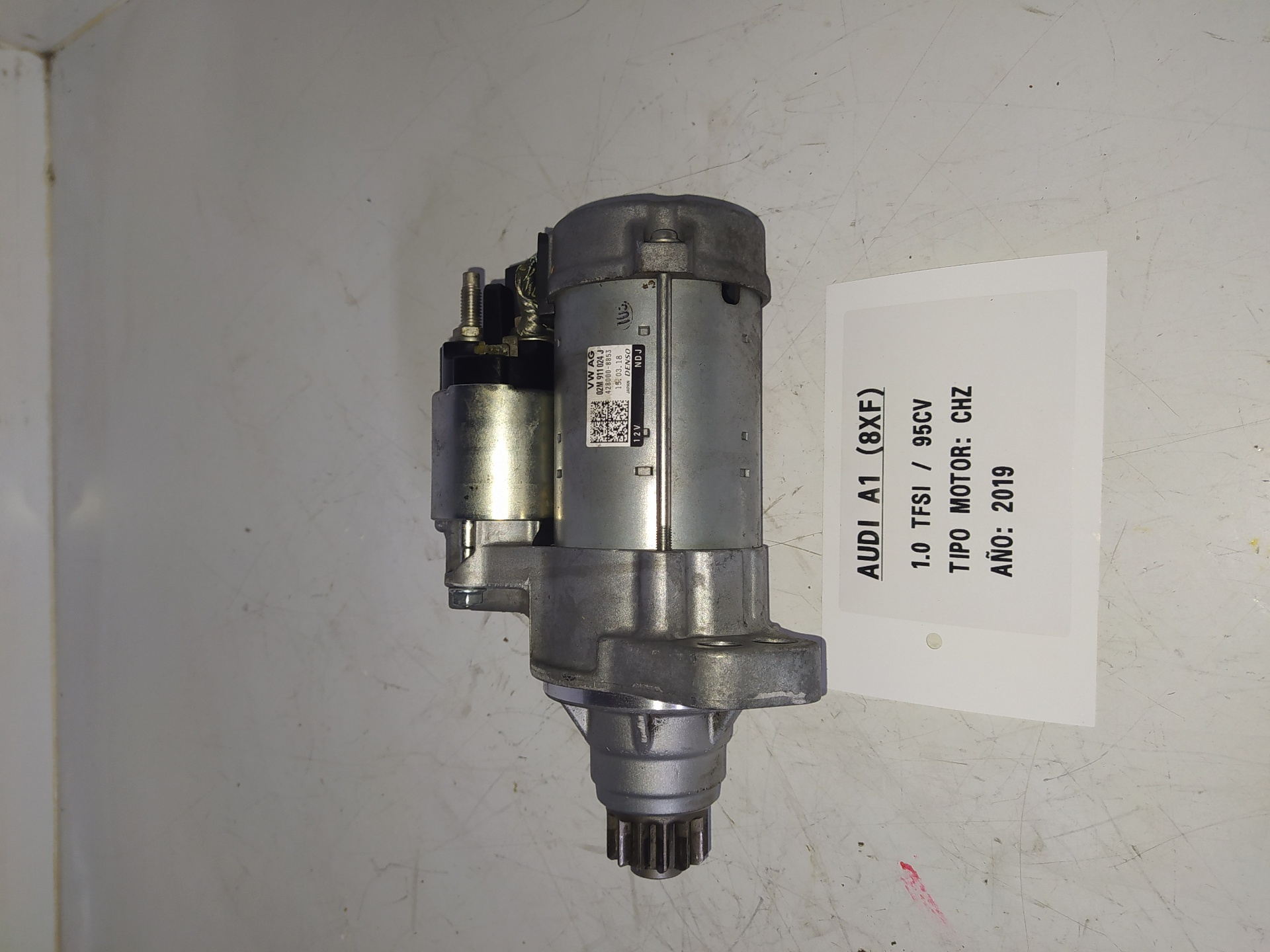 AUDI A7 C7/4G (2010-2020) Starter Motor 02M911024J, 4280008853, DENSO 18968881