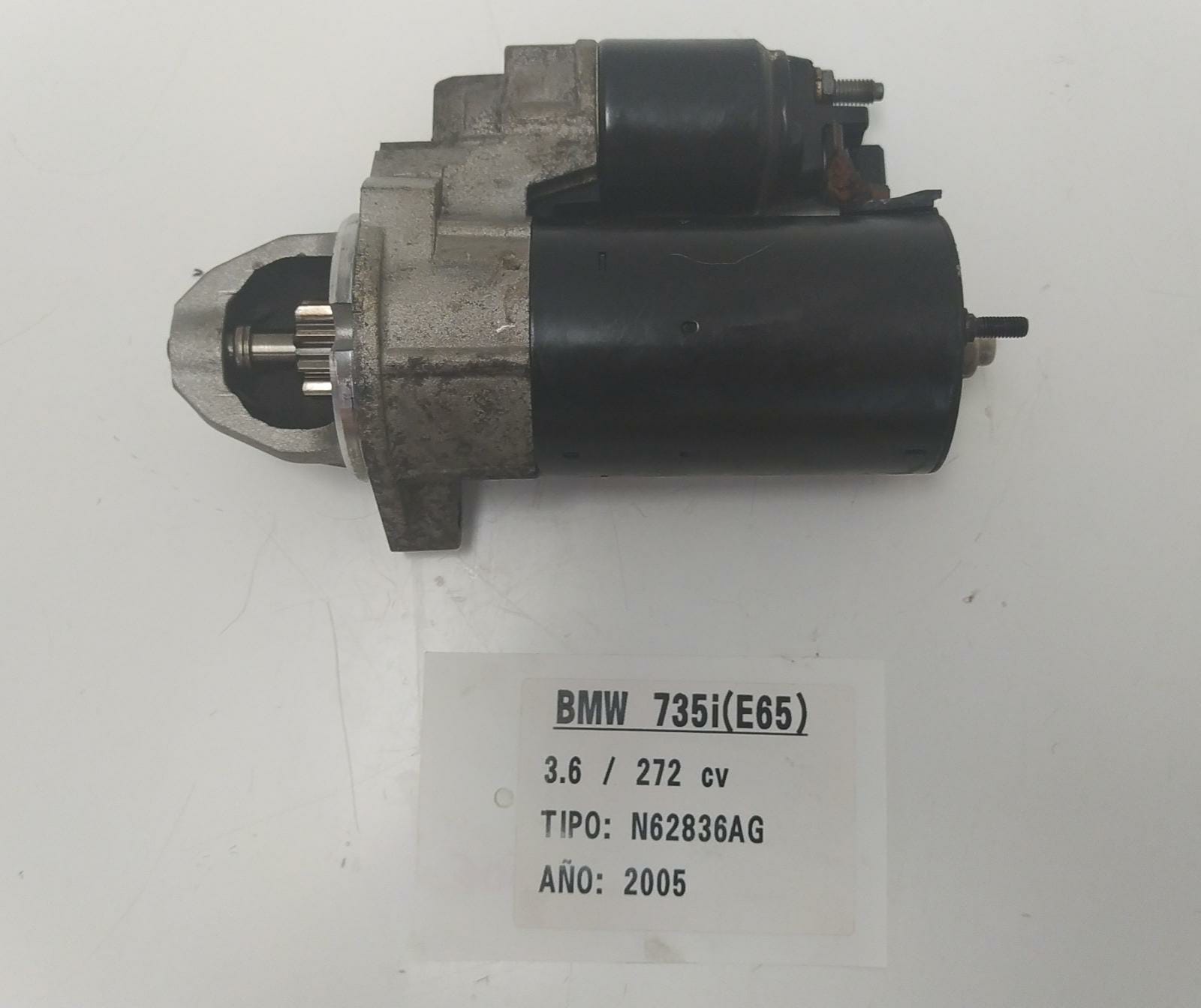 BMW 7 Series E65/E66 (2001-2008) Starter Motor 0001108208 18978725