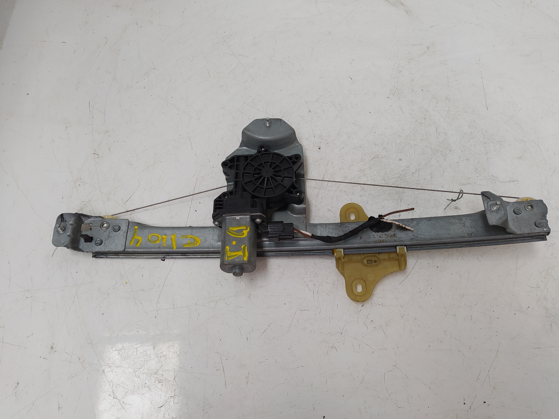 RENAULT Clio 4 generation (2012-2020) Front Left Door Window Regulator 128001472 18915111