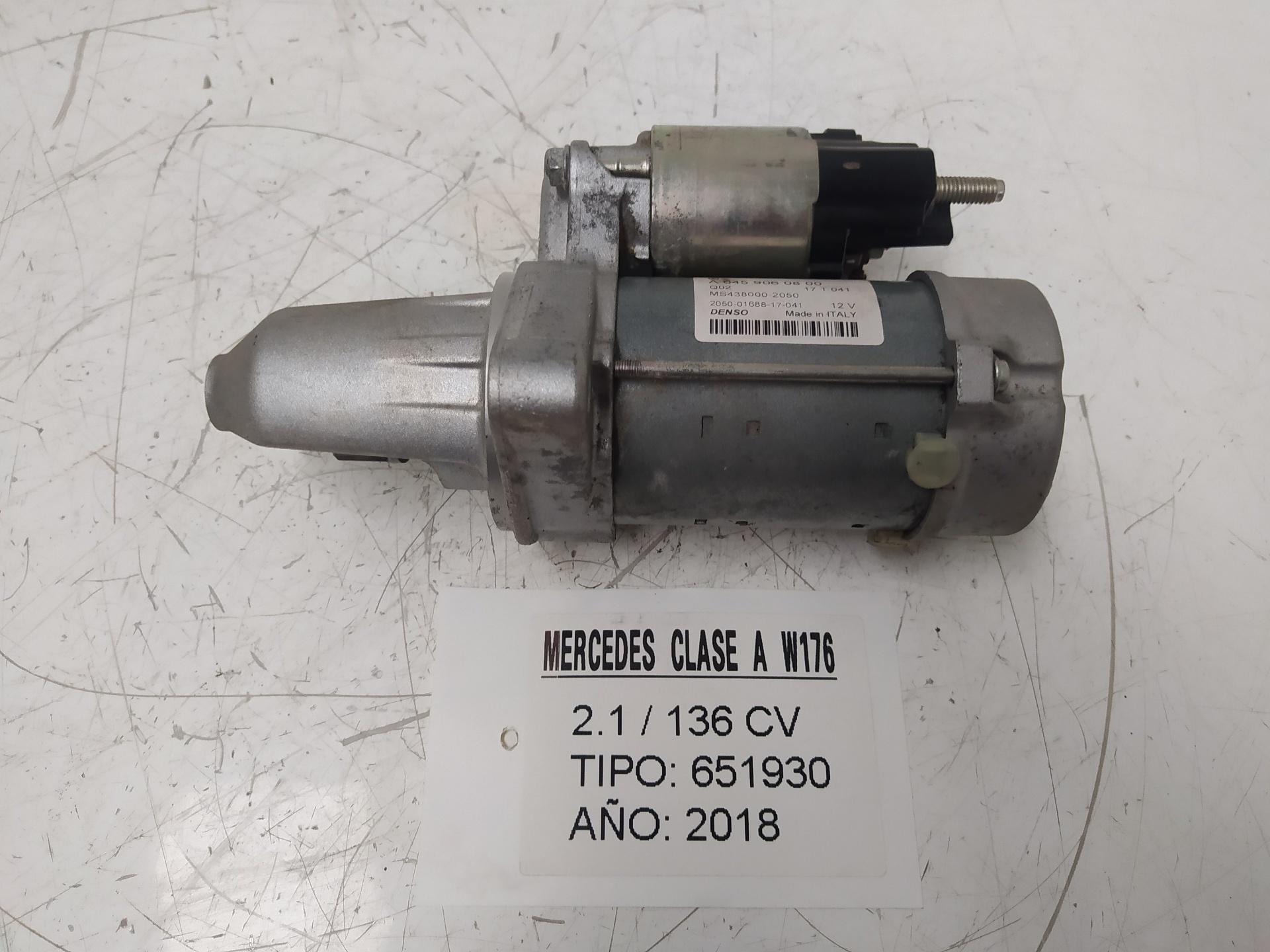 MERCEDES-BENZ A-Class W176 (2012-2018) Starter Motor A6459060800 22886824