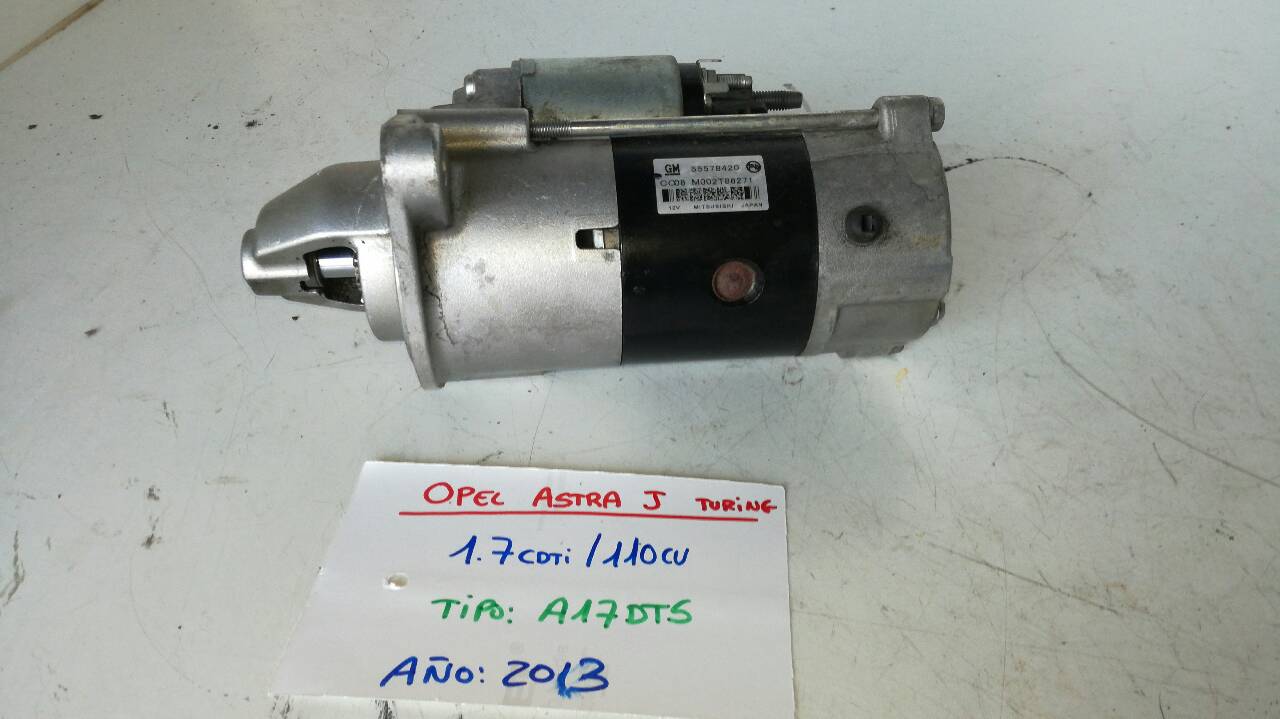 OPEL Astra J (2009-2020) Starter Motor 55578420,M002T86271 26261304