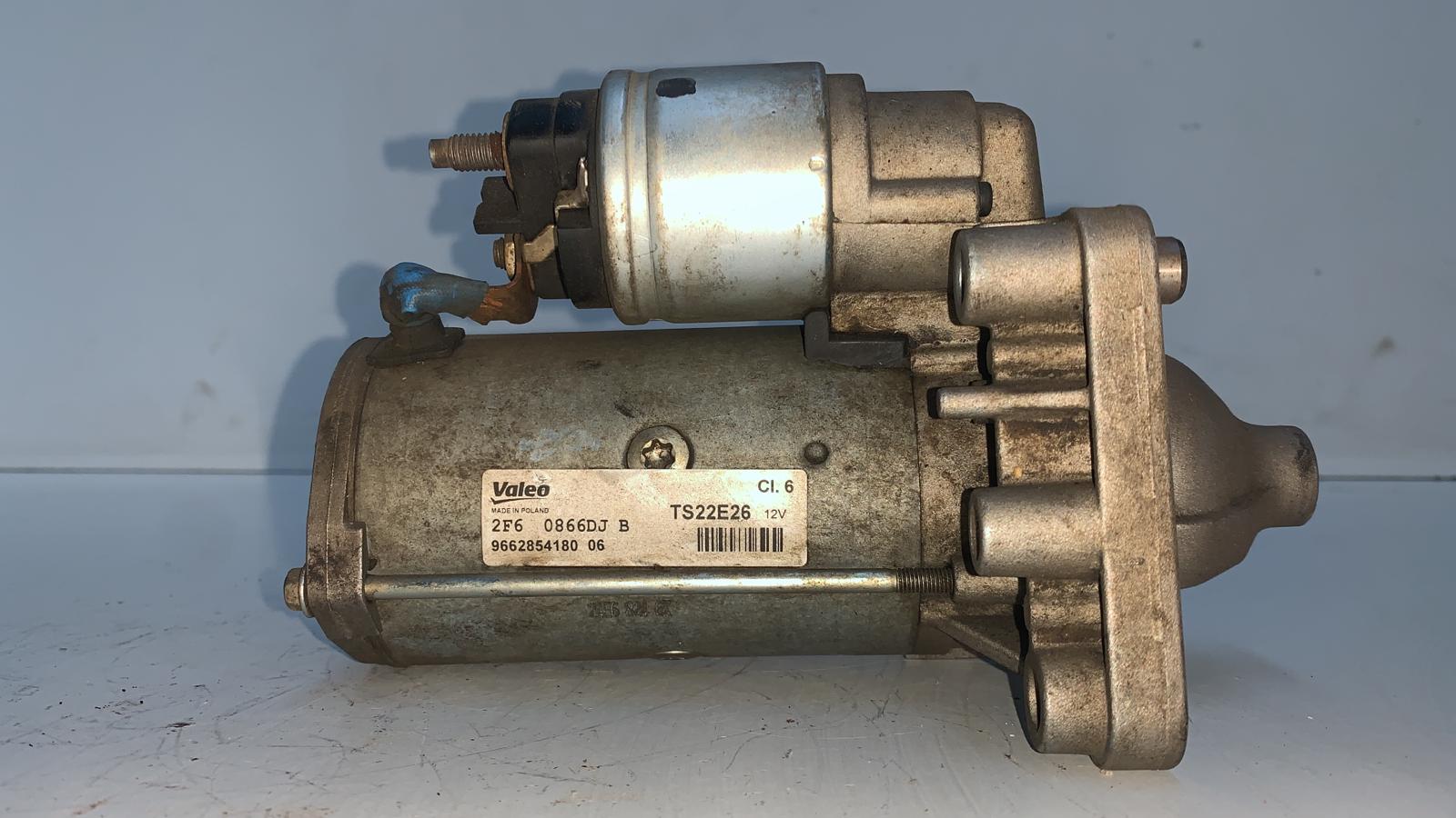 CITROËN Berlingo 2 generation (2008-2023) Starter Motor 9662854180, 2F60866DJB, VALEO 18836065