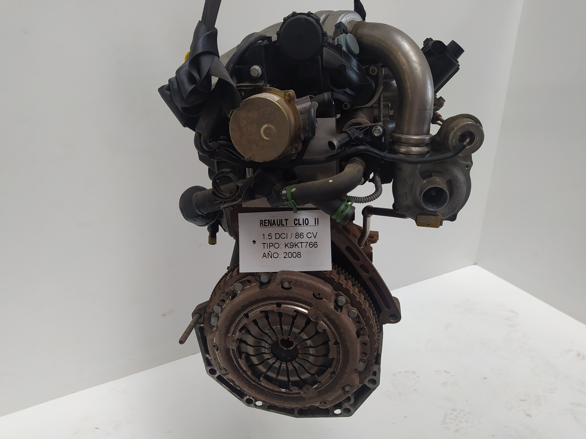 AUDI Clio 2 generation (1998-2013) Engine K9KT766 18854377