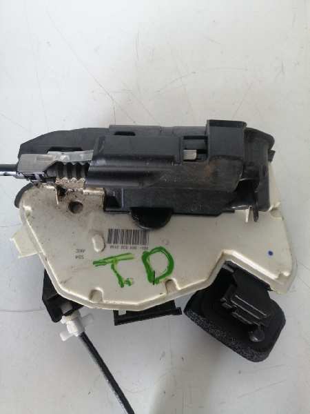 VOLKSWAGEN Polo 5 generation (2009-2017) Rear Right Door Lock 6R4839016A 22878569