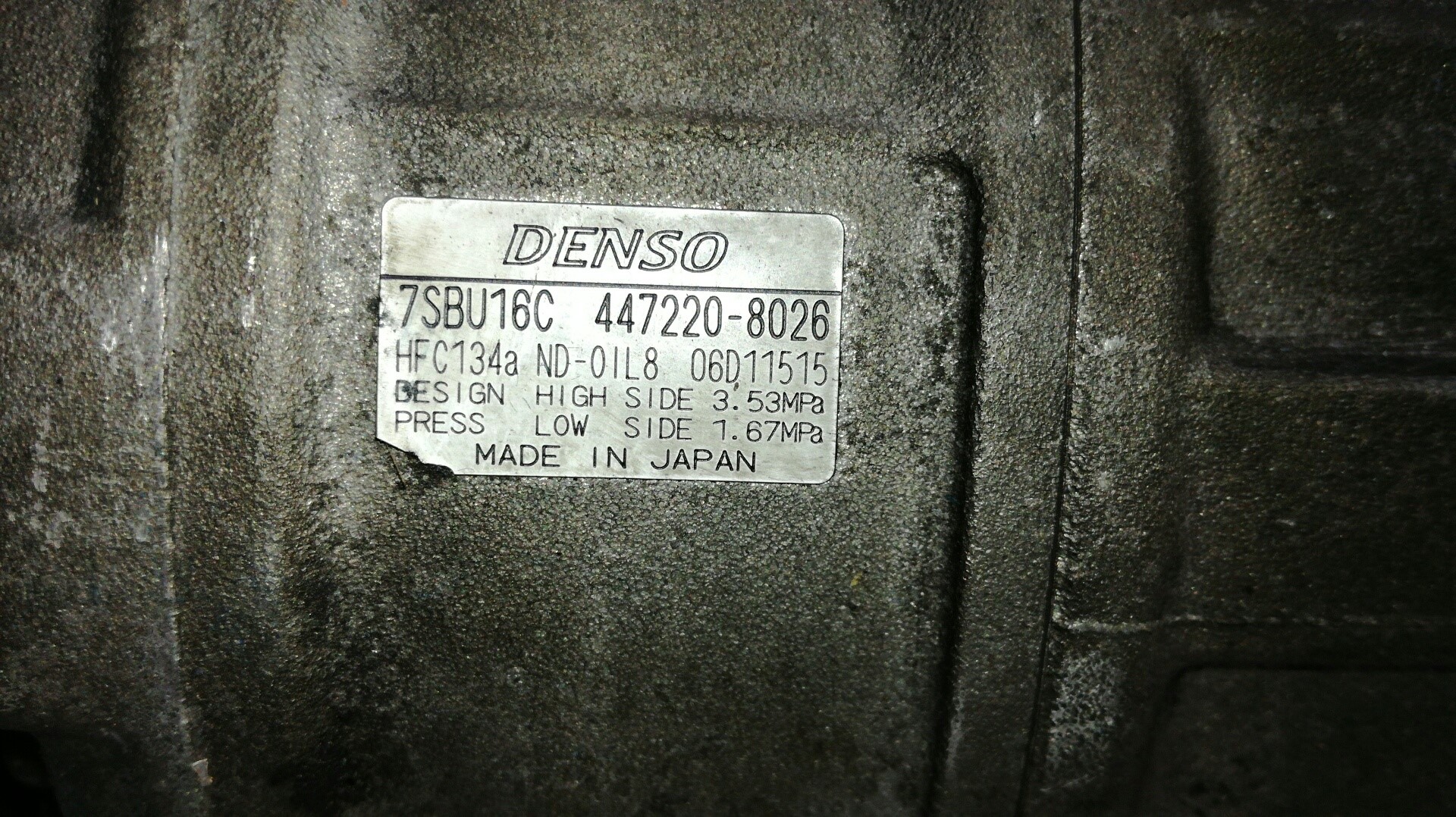 PONTIAC 5 Series E39 (1995-2004) Air Condition Pump 4472208026,7SBU16C 19005539