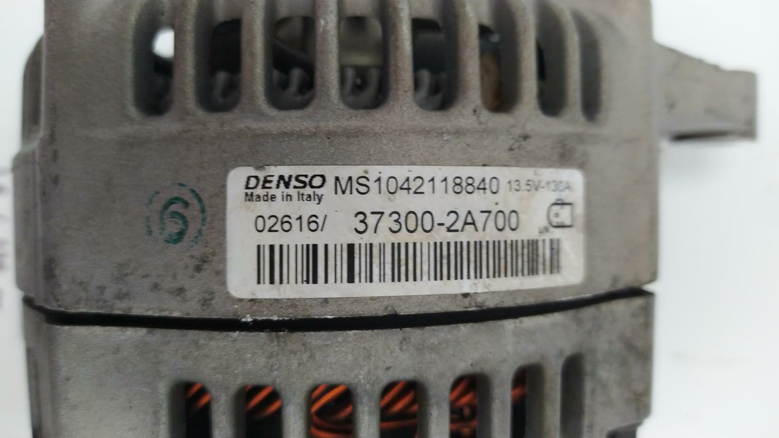 KIA Cee'd 2 generation (2012-2018) Alternator 373002A700,MS1042118840,02616 18979411