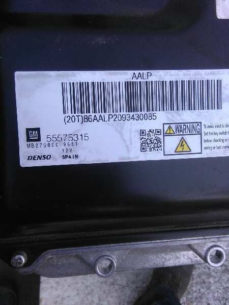 OPEL Astra J (2009-2020) Moottorin ohjausyksikkö ECU 55575315 18842258