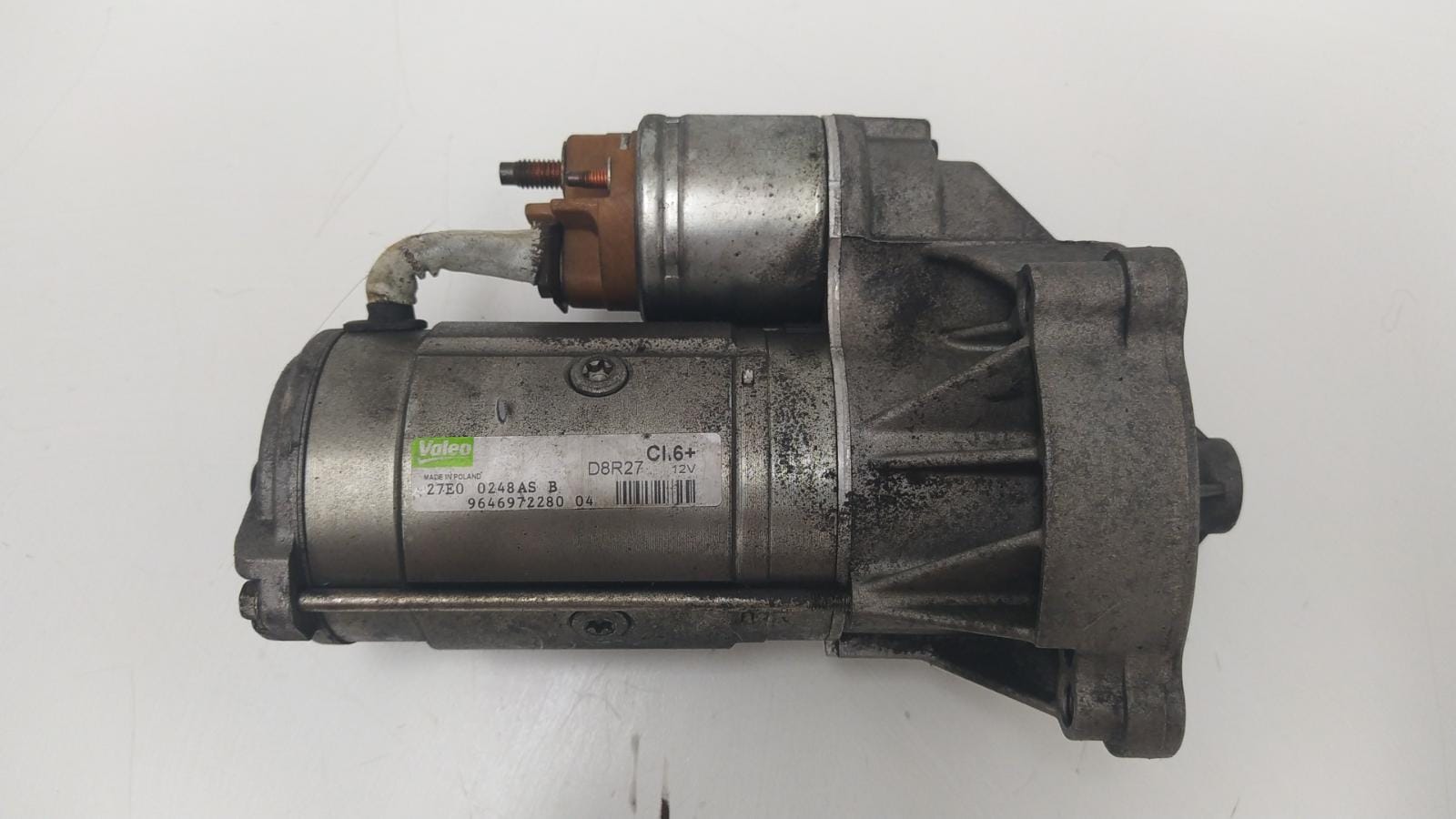 PEUGEOT Expert 2 generation (2007-2020) Starter auto 9646972280, D8R27, 27E00248ASB 18980805