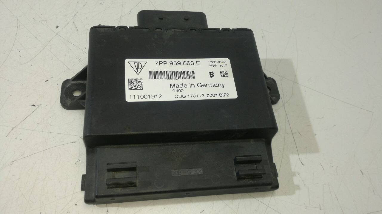 PORSCHE Clio 2 generation (1998-2013) Other Control Units 7PP959663E, 111001912 18974110