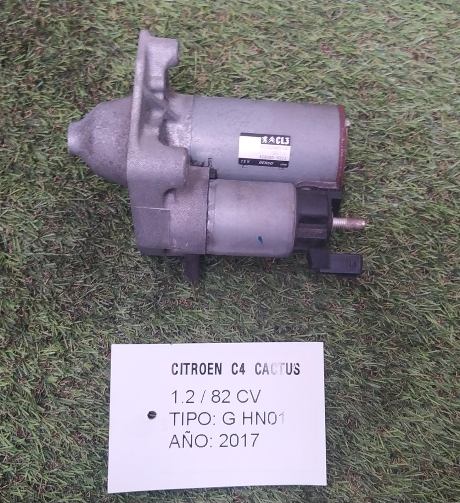 CITROËN C4 Cactus 1 generation (2014-2024) Starter Motor 4280008332, 967153088003, DENSO 22886268