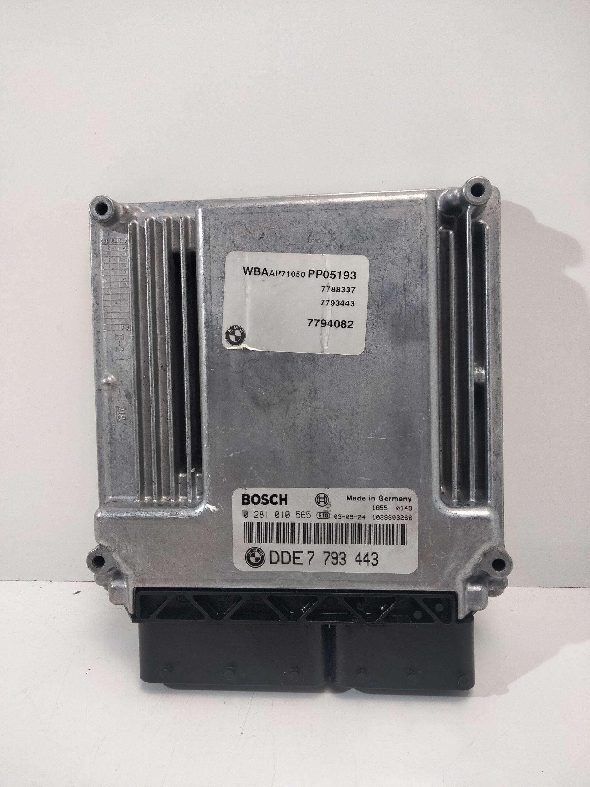 TOYOTA 3 Series E46 (1997-2006) Engine Control Unit ECU 7793443,0281010565 18955364