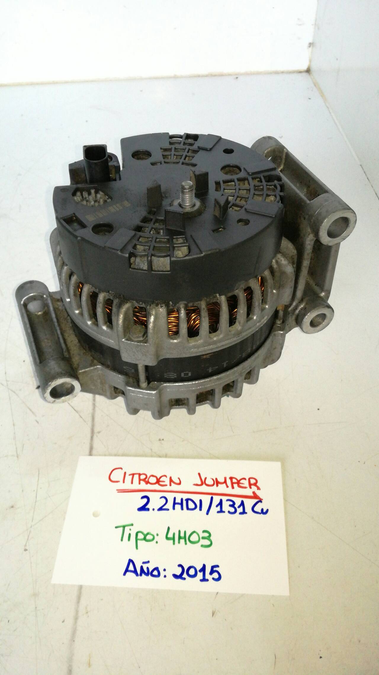 LAMBORGHINI Jumper 1 generation (2006-2013) Alternator 0125711102 22879435