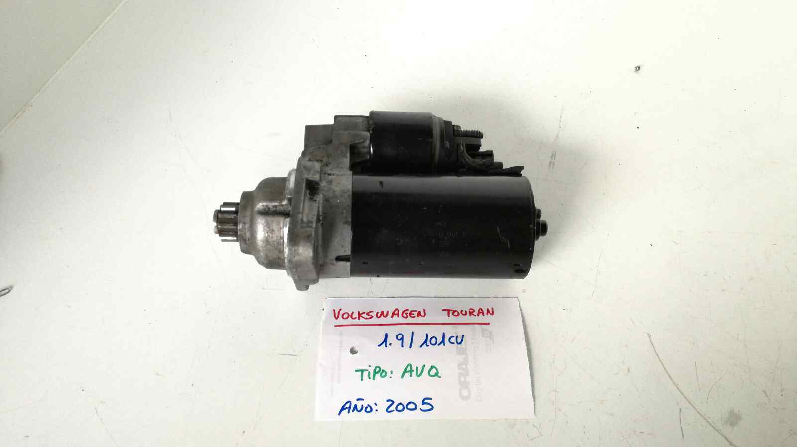 VOLKSWAGEN Touran 1 generation (2003-2015) Starter Motor 0001123012, 12V 22877942