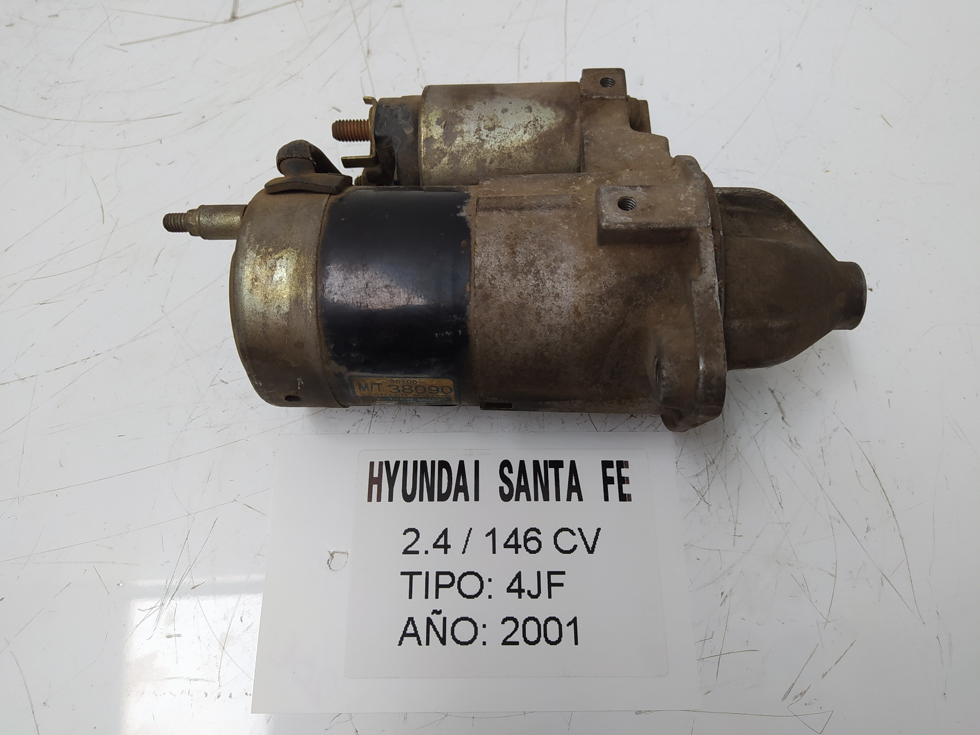 HYUNDAI Santa Fe SM (2000-2013) Стартер 38090 22886770