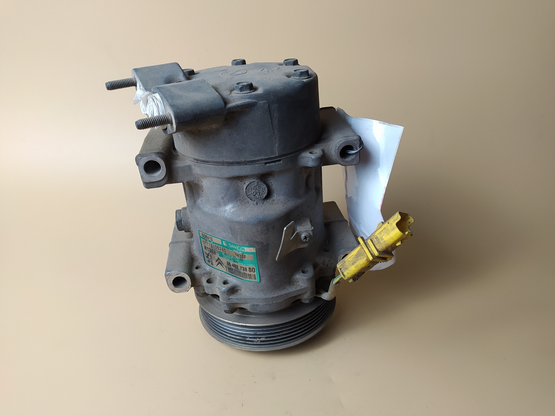 CITROËN Xsara 1 generation (1997-2004) Air Condition Pump 9646273880,SD6V121438F,SANDEN 18818017