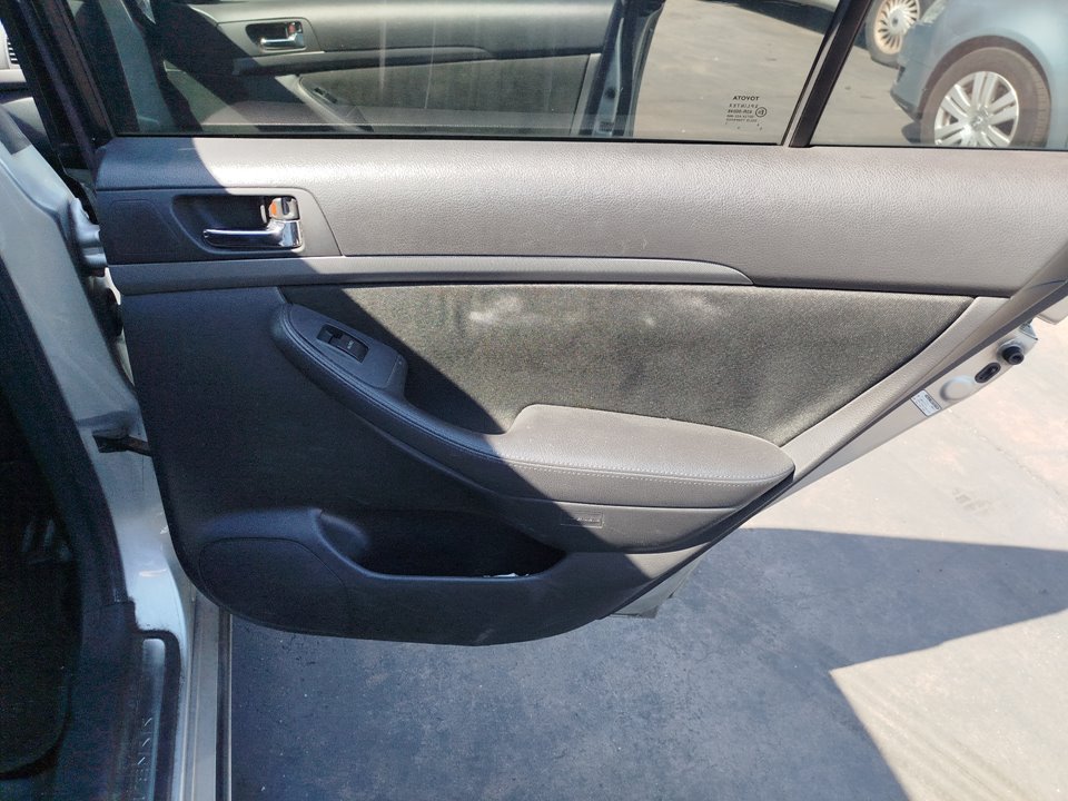 TOYOTA Avensis 2 generation (2002-2009) Rear Right Door Window Regulator 25371979