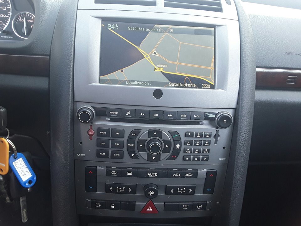 PEUGEOT 407 1 generation (2004-2010) Music Player With GPS 24552051