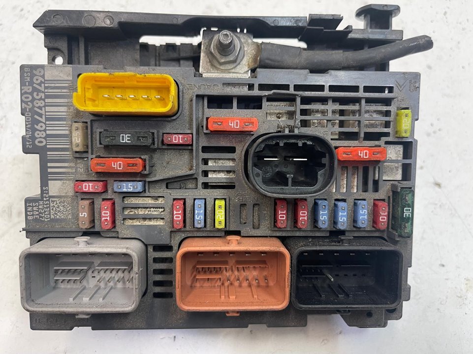 CITROËN C4 Picasso 1 generation (2006-2013) Fuse Box 9675877980, BSMR020014, 21513401 25285130