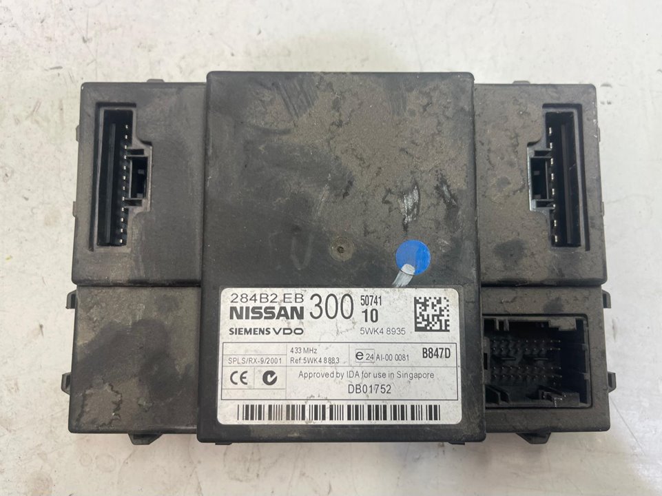 NISSAN Pathfinder R51 (2004-2014) Comfort Control Unit 284B2EB300, 5WK48935, DB01752 25296538