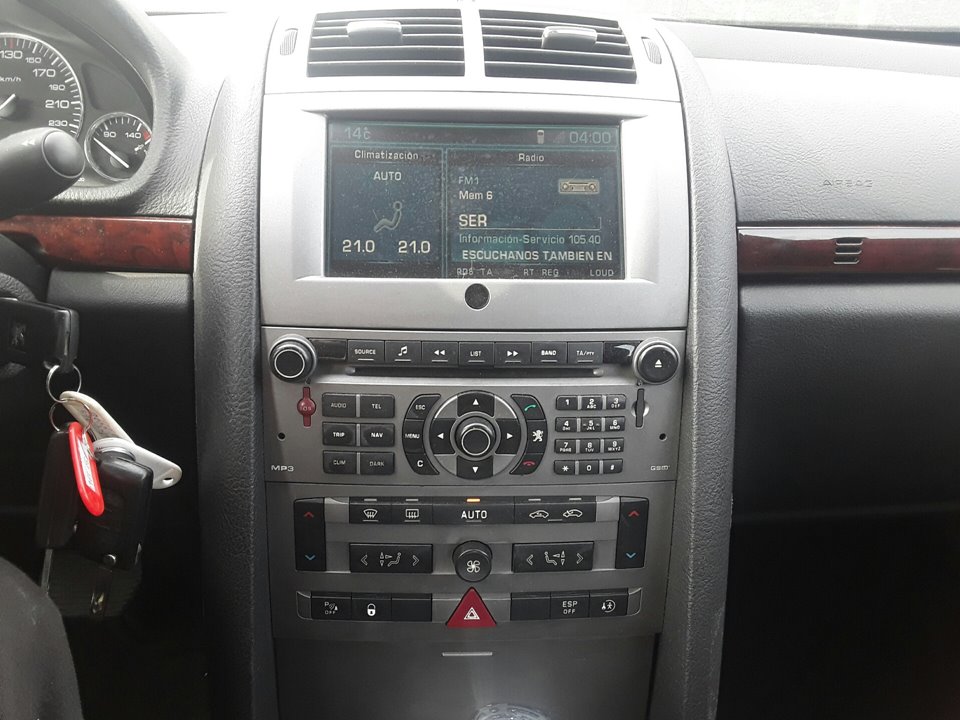 PEUGEOT 407 (6D_) Music Player With GPS 24552858