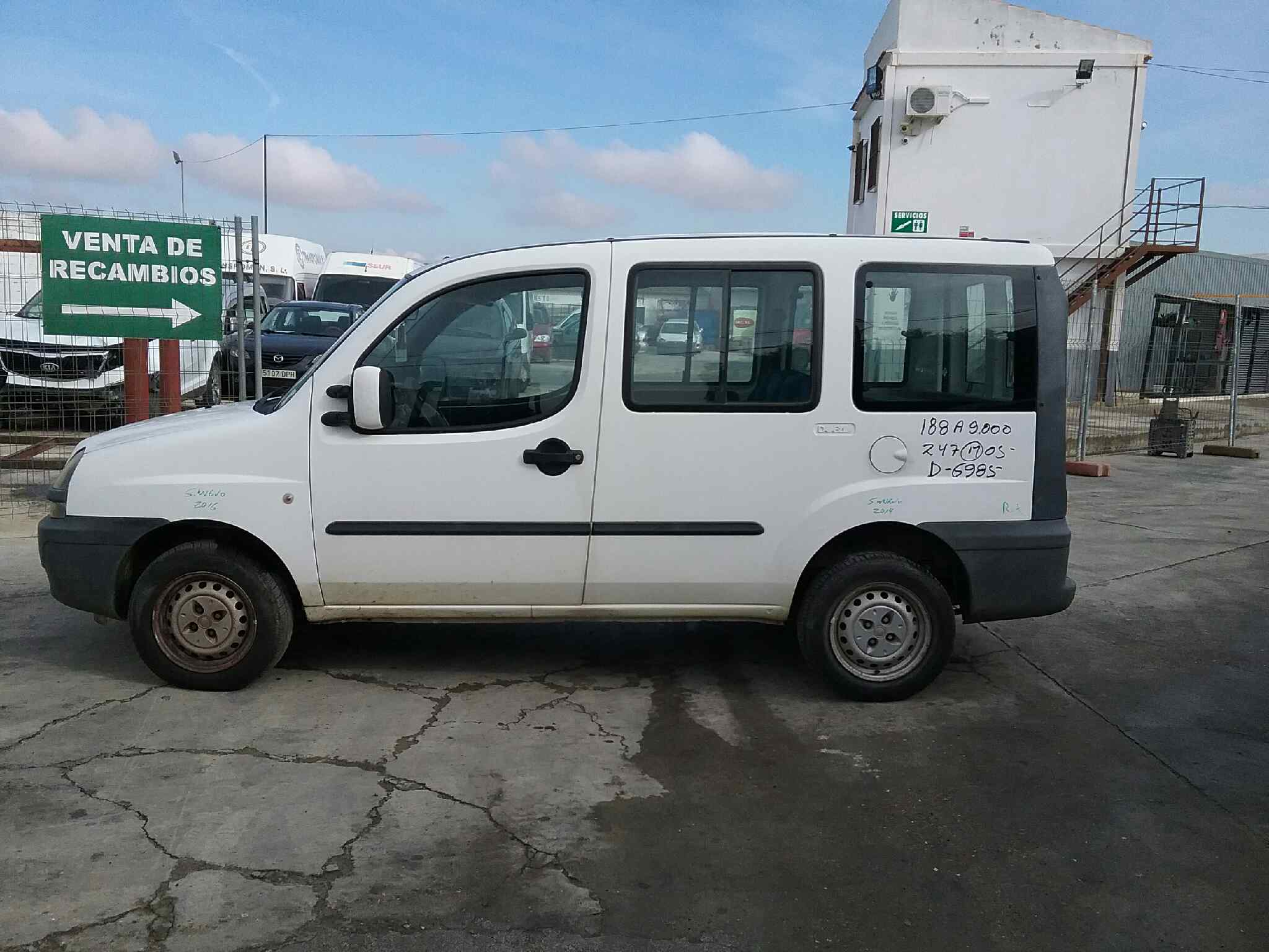 FIAT Doblo 1 generation (2001-2017) Маховик 23341999